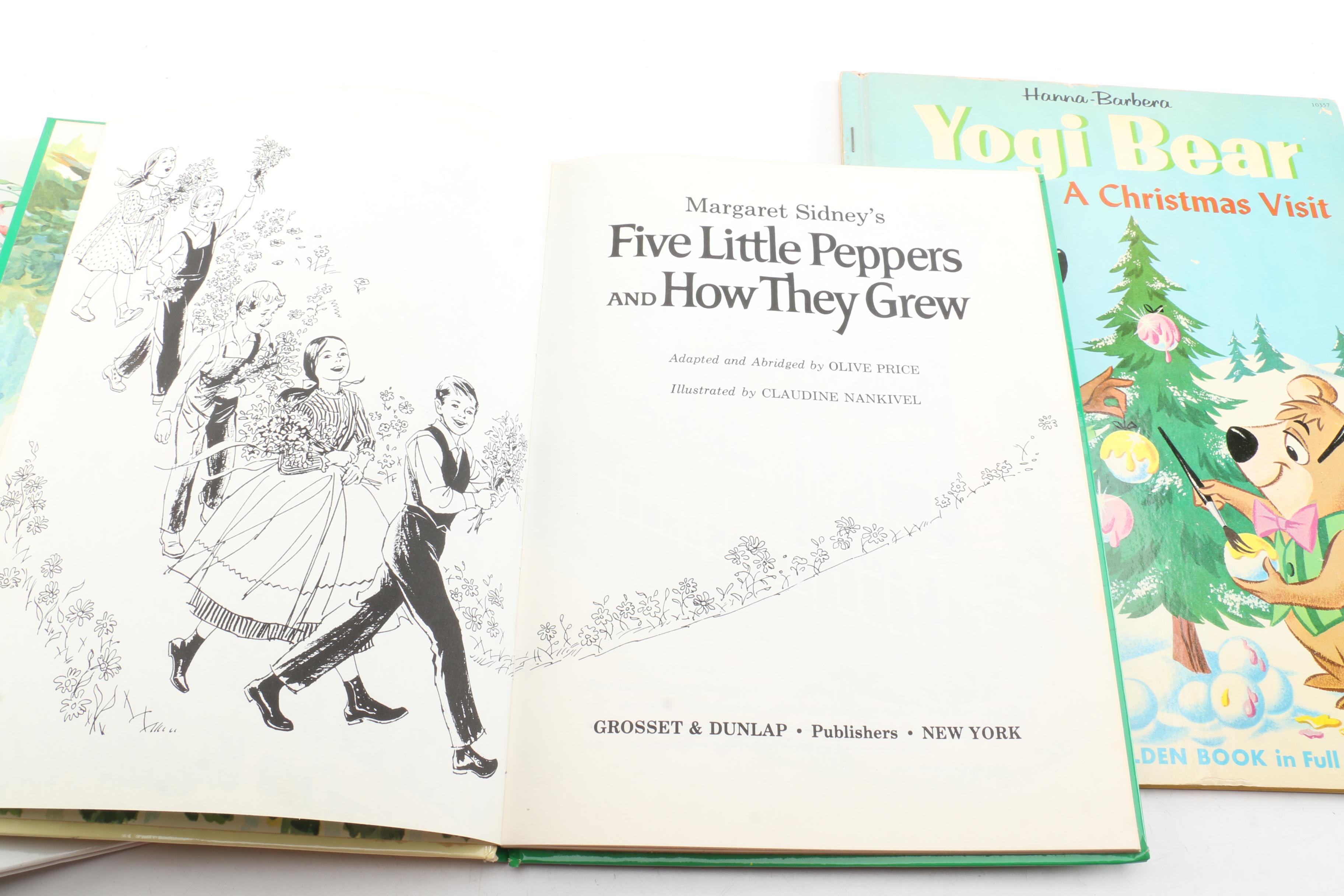 Vintage Children's Books and Set of Works by Erma Bombeck