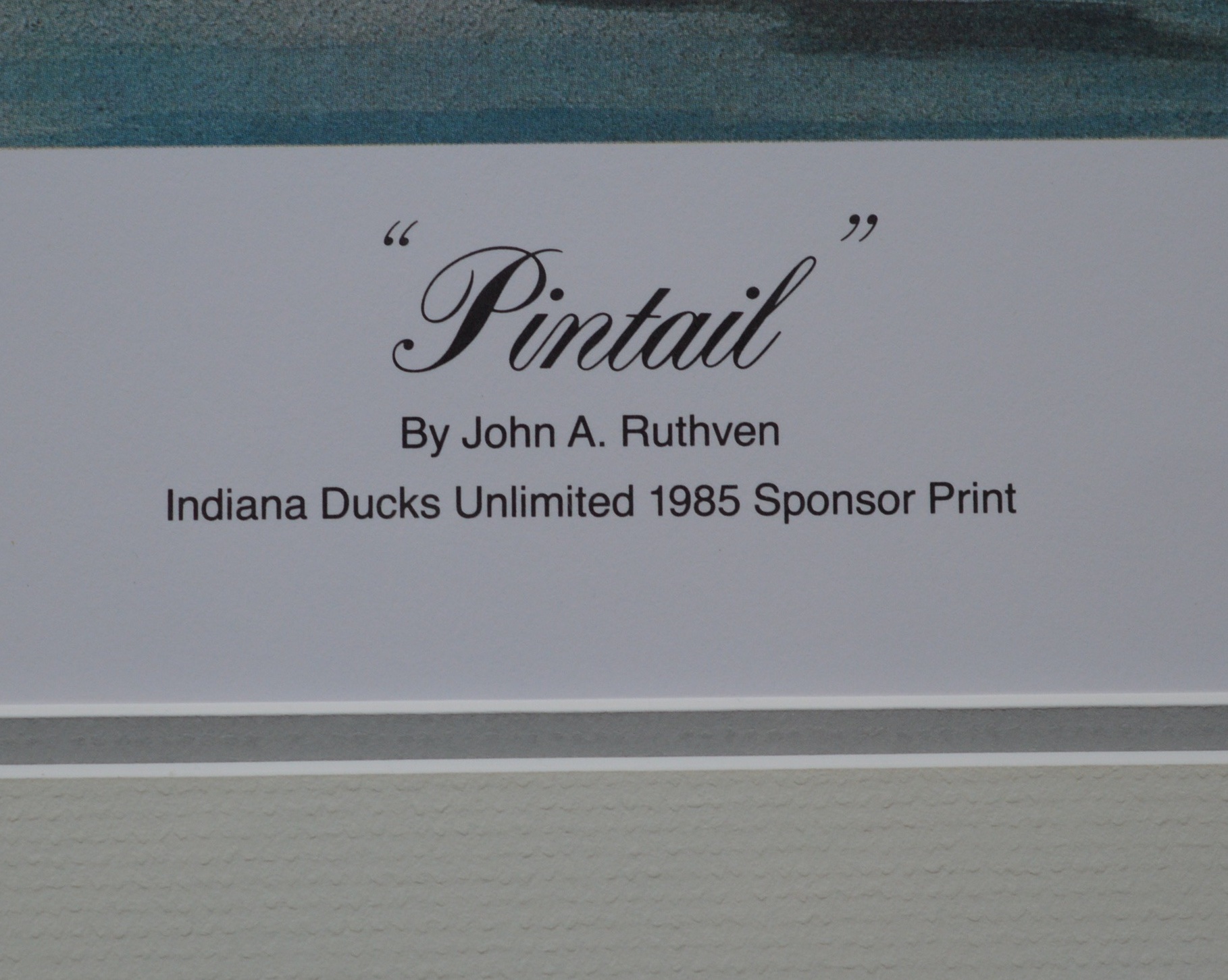 John Ruthven Artist Proof Signed and Numbered