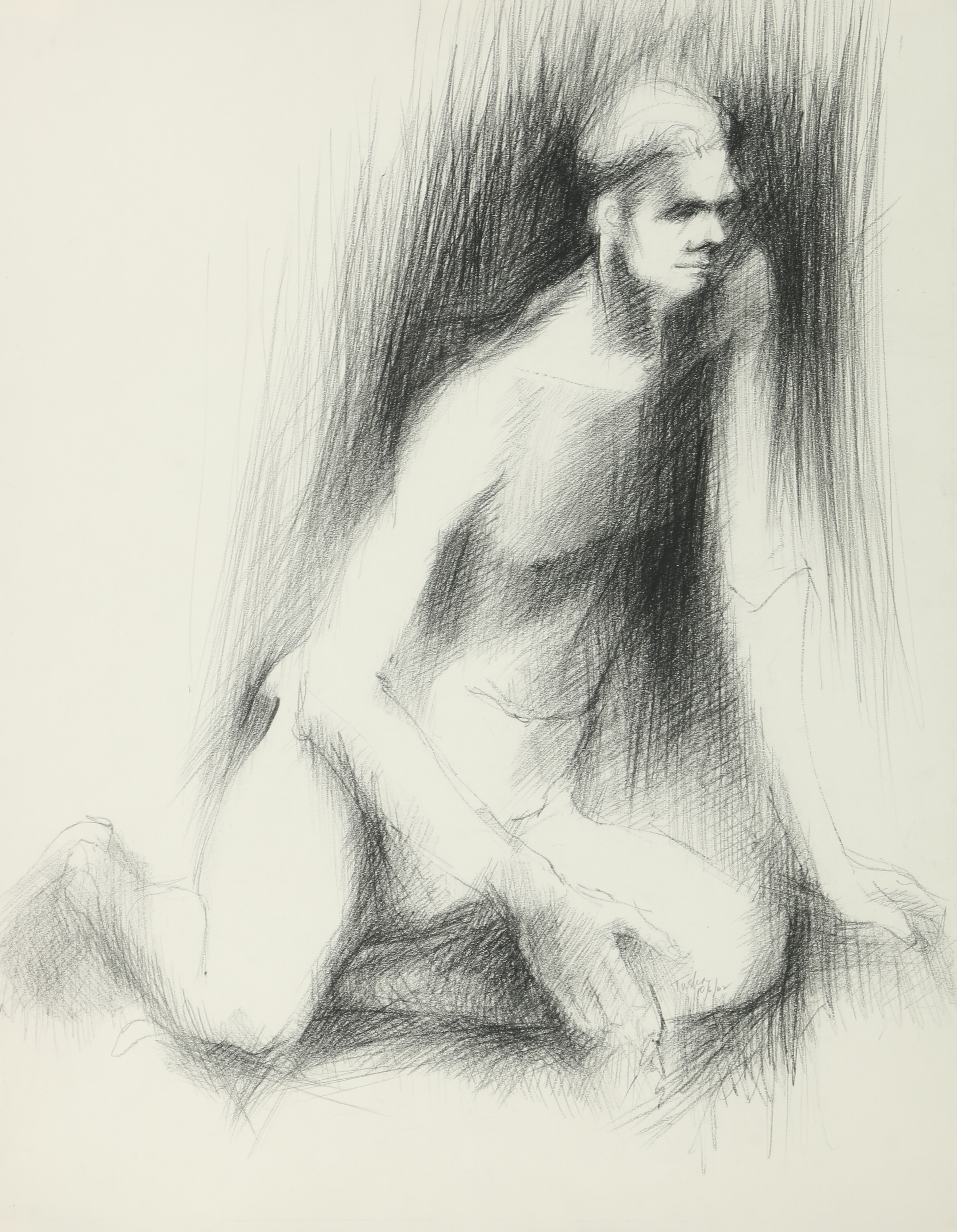 John Tuska Graphite Drawing