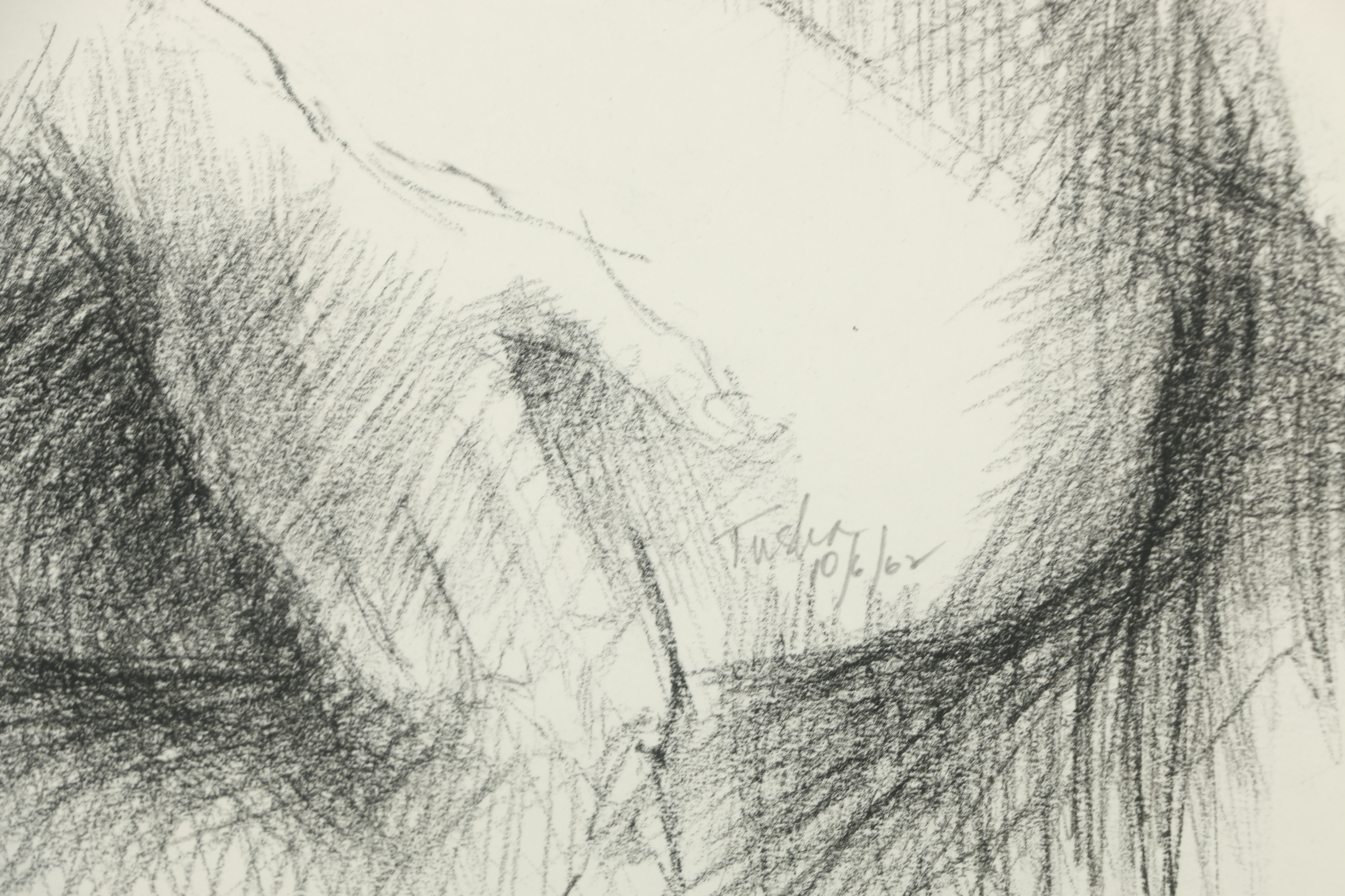 John Tuska Graphite Drawing