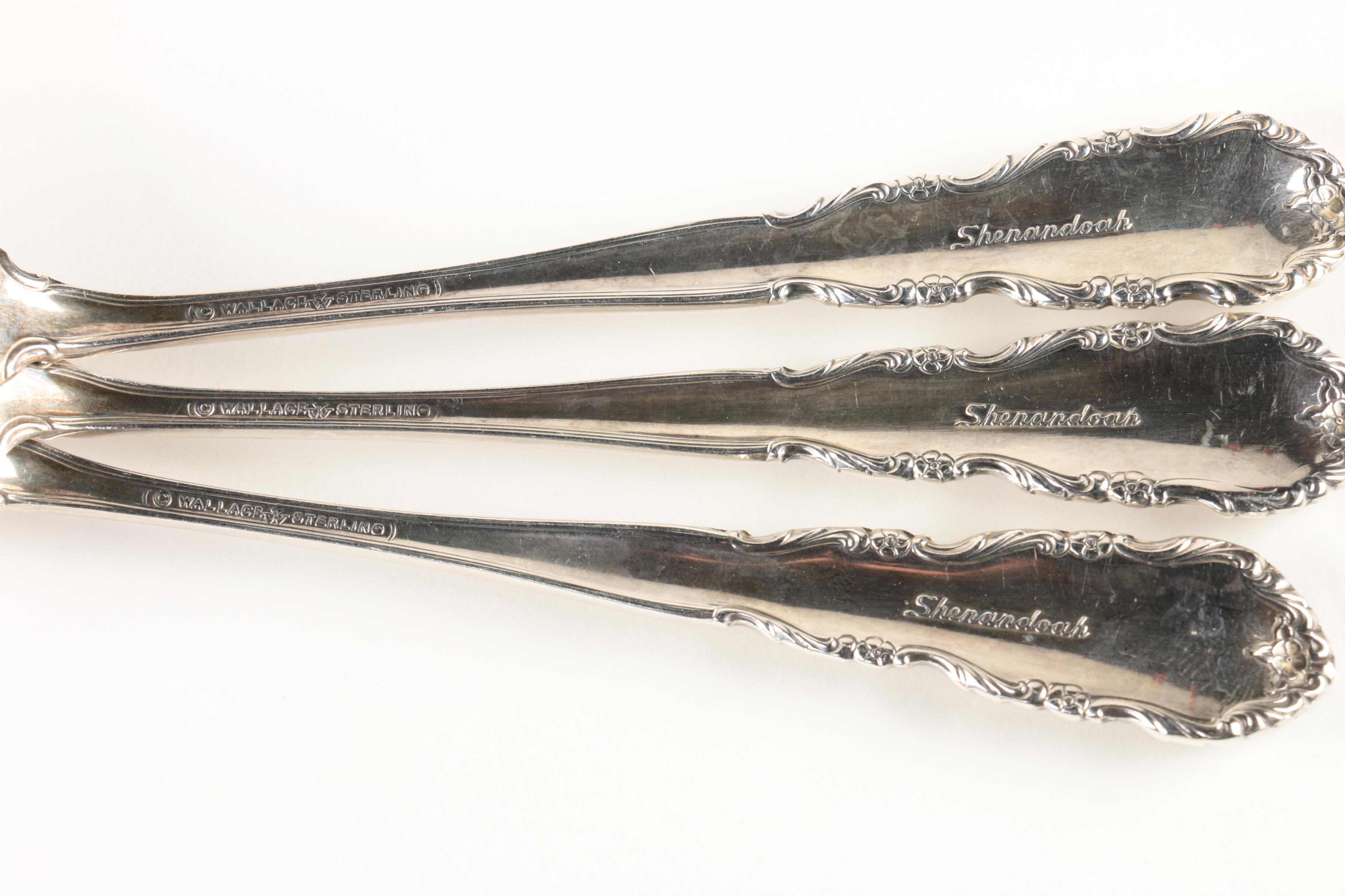 Wallace "Shenandoah" Sterling Silver Flatware Set