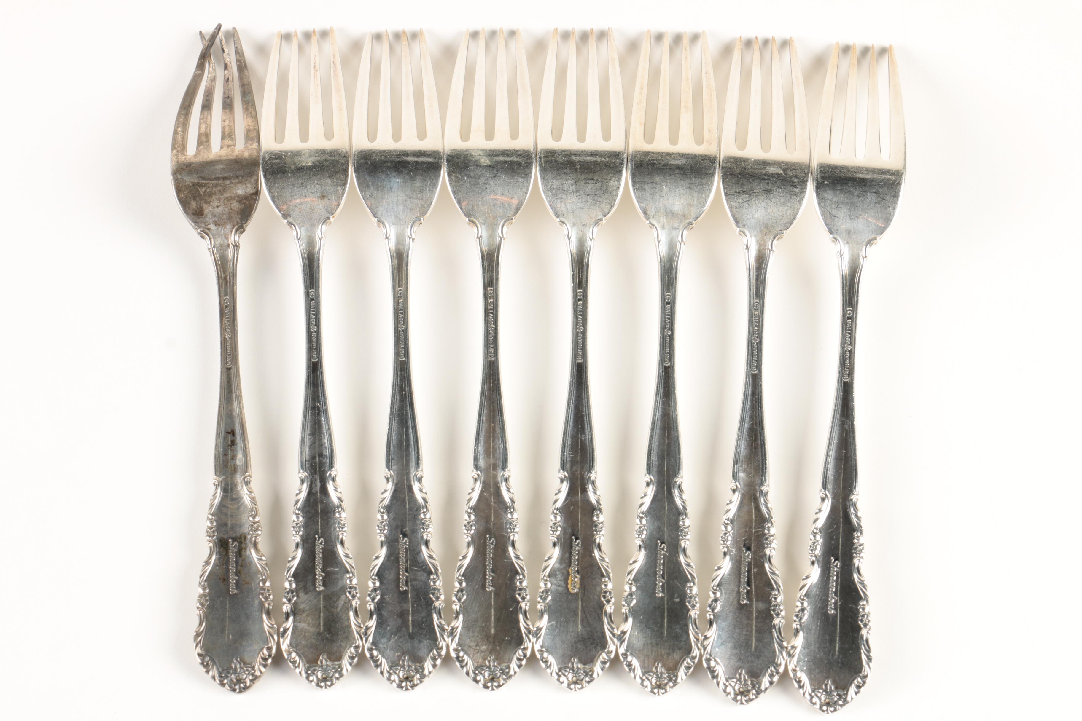 Wallace "Shenandoah" Sterling Silver Flatware Set