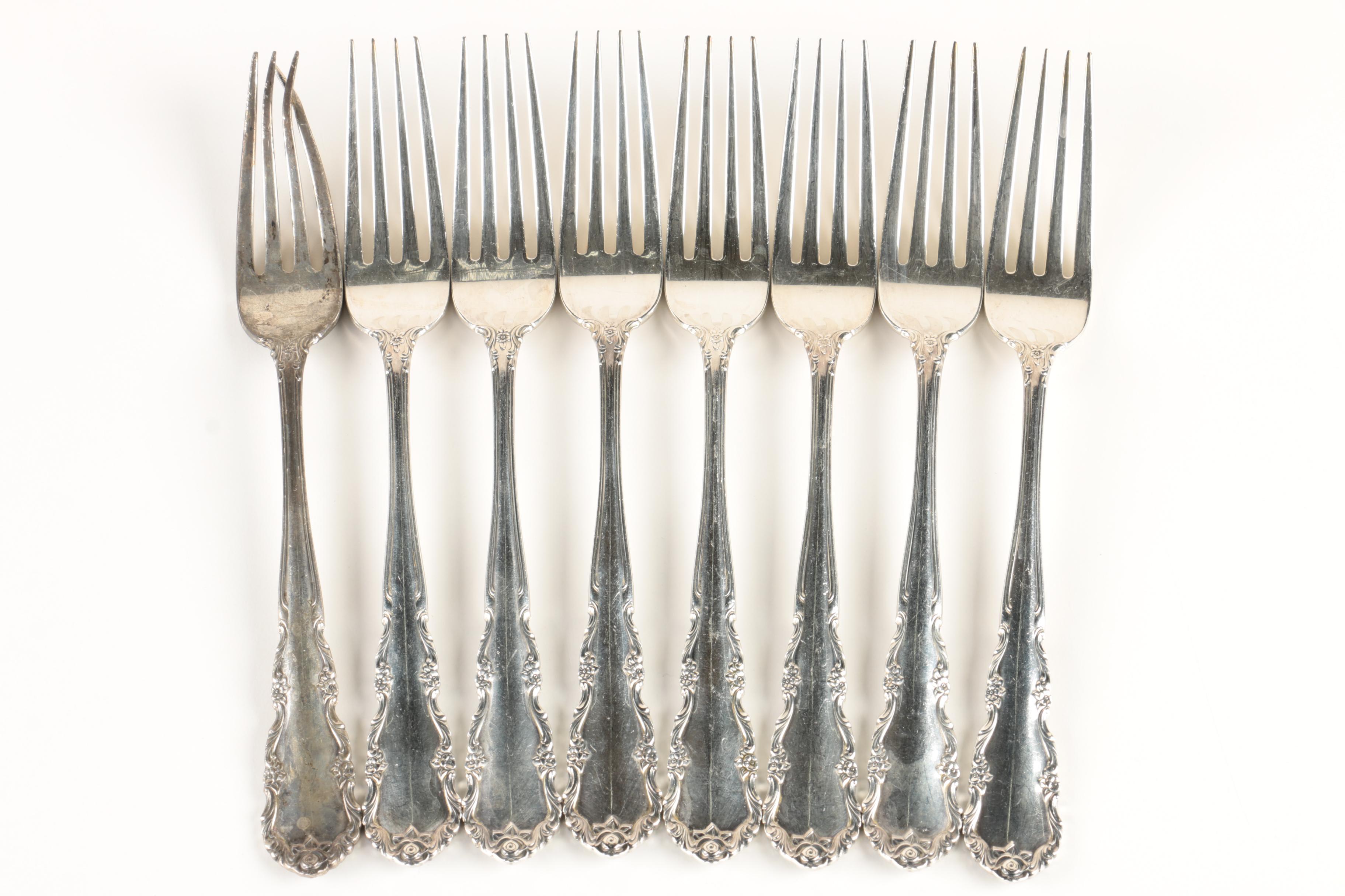 Wallace "Shenandoah" Sterling Silver Flatware Set