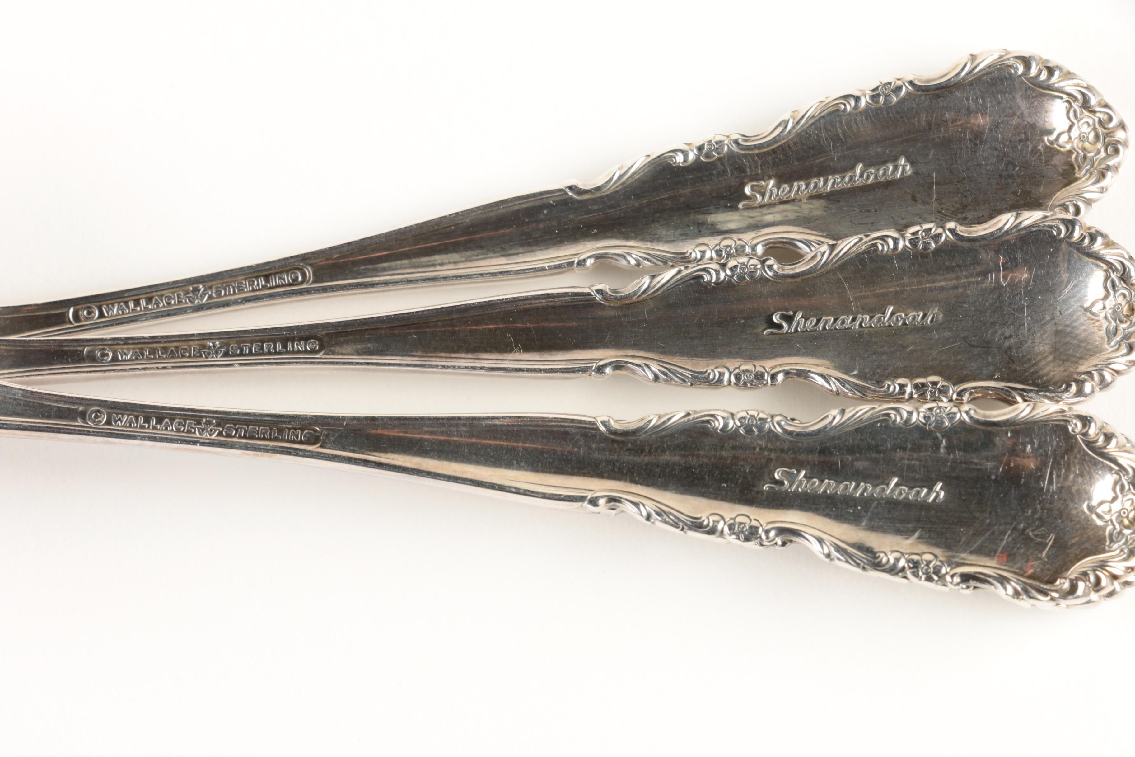 Wallace "Shenandoah" Sterling Silver Flatware Set