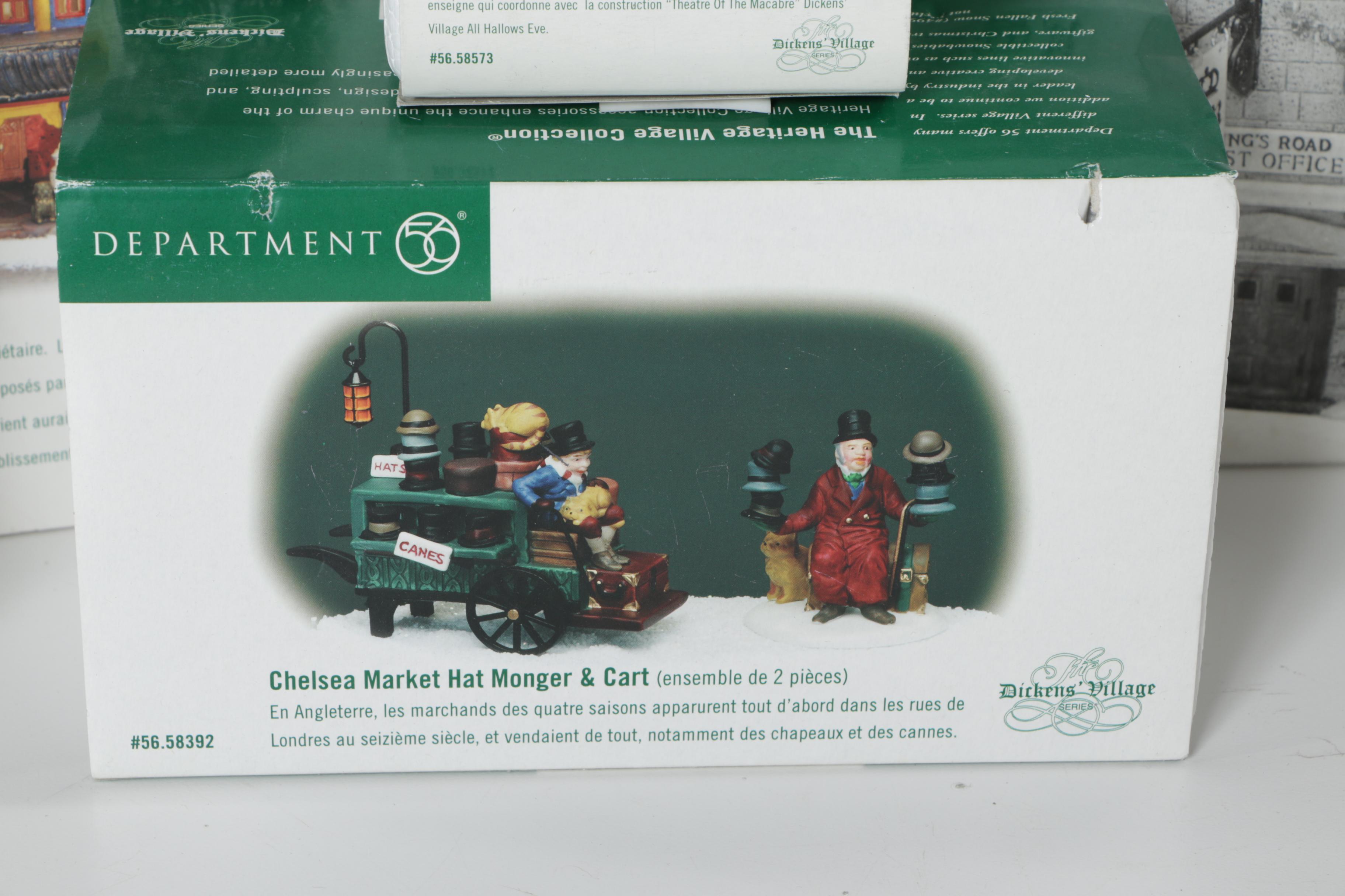 Department 56 "Dickens' Village" Cottages and Figurines