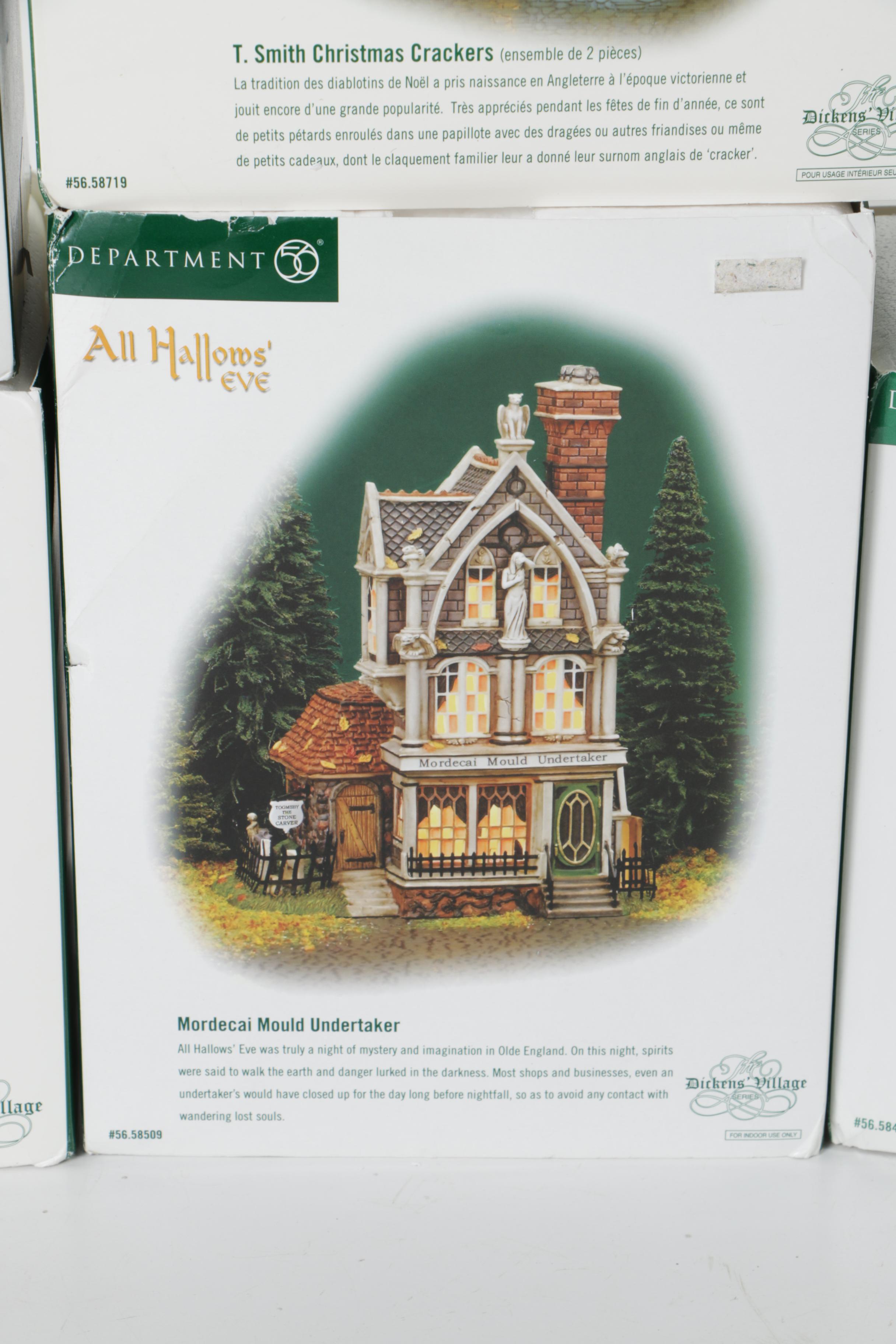 Department 56 "Dickens' Village" Cottages and Figurines