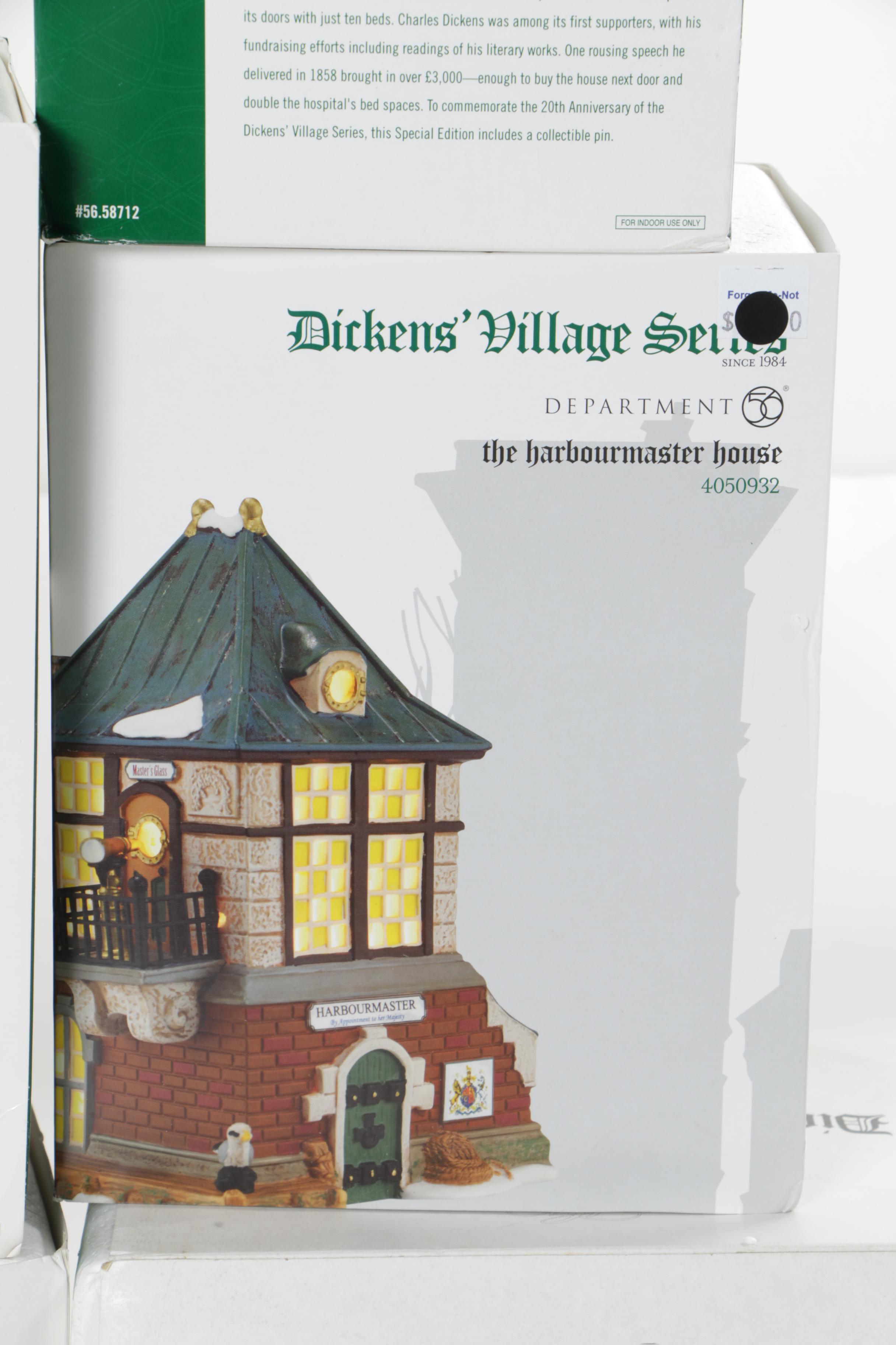 Department 56 "Dickens' Village" Cottages and Figurines