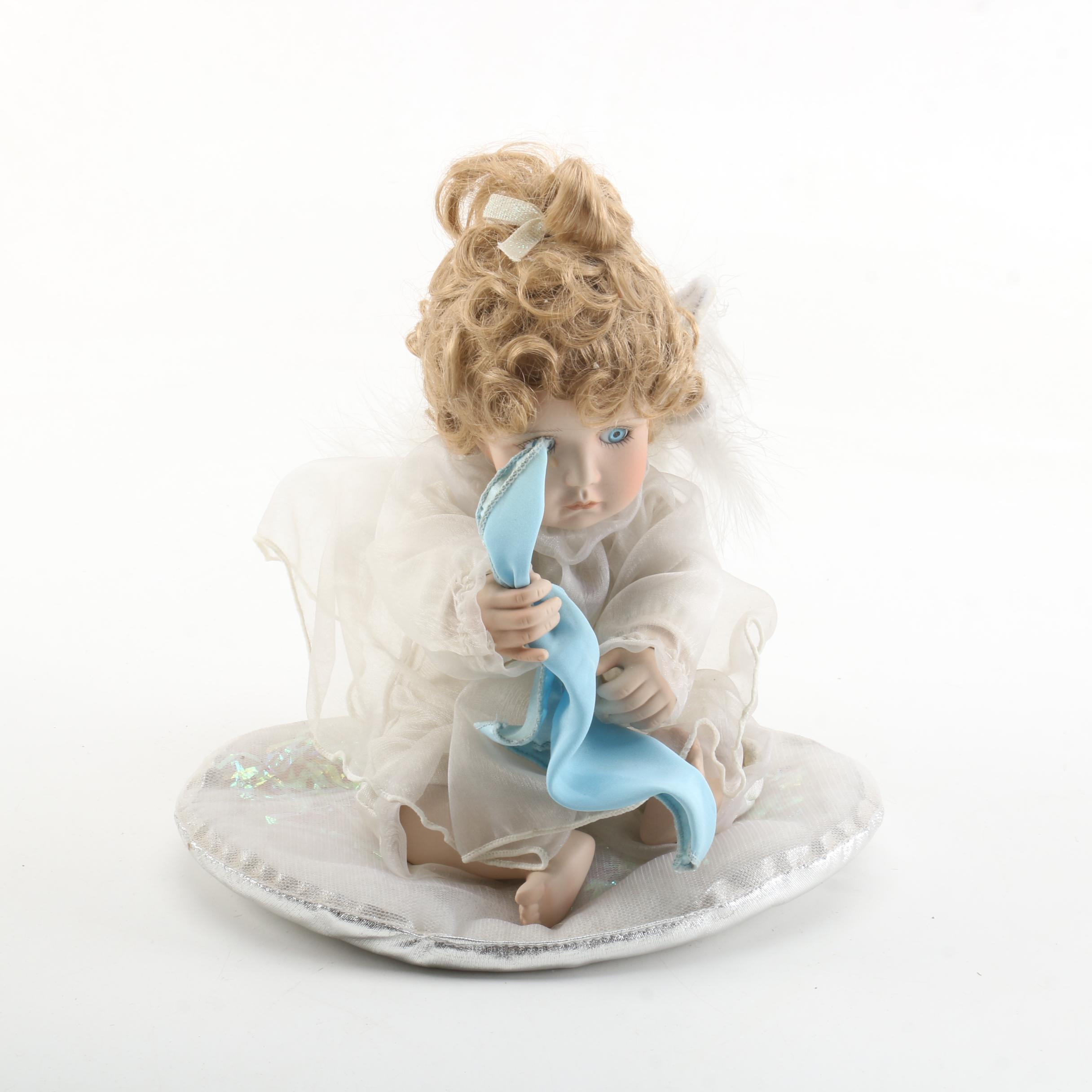 1991 Ashton Drake "Every Cloud Has a Silver Lining" Porcelain Doll