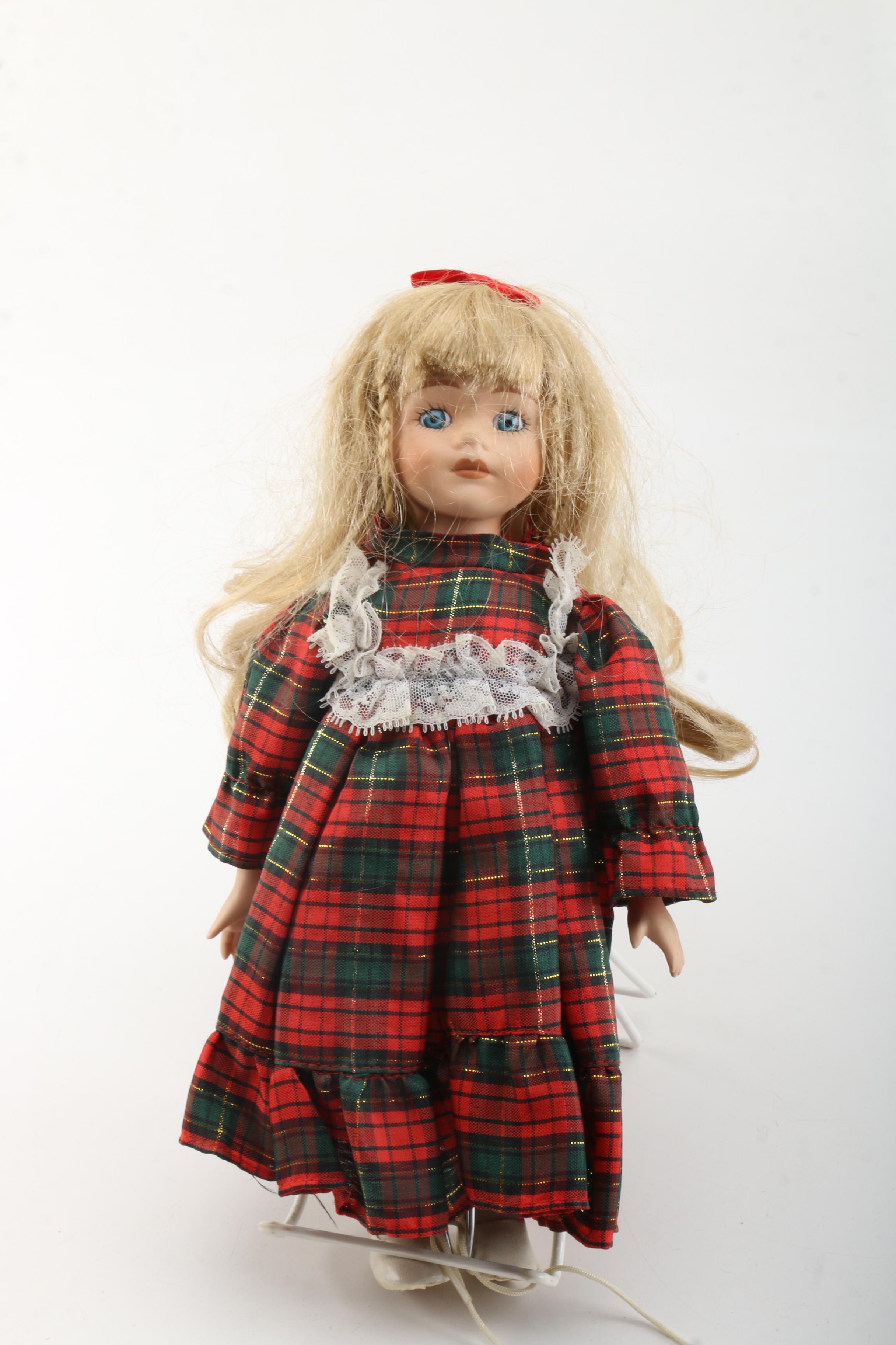 Vintage Porcelain Dolls Featuring Brinn's