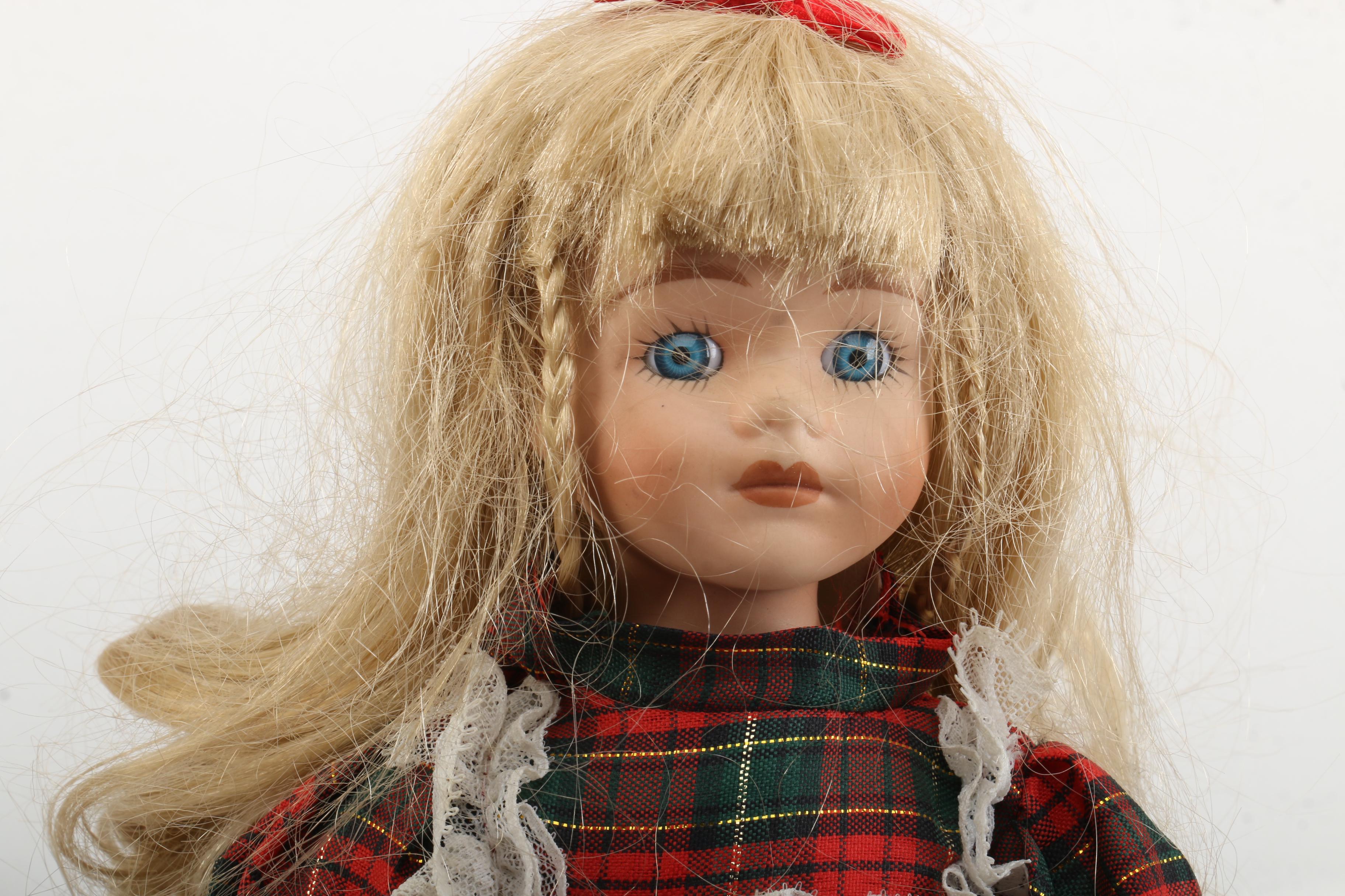Vintage Porcelain Dolls Featuring Brinn's