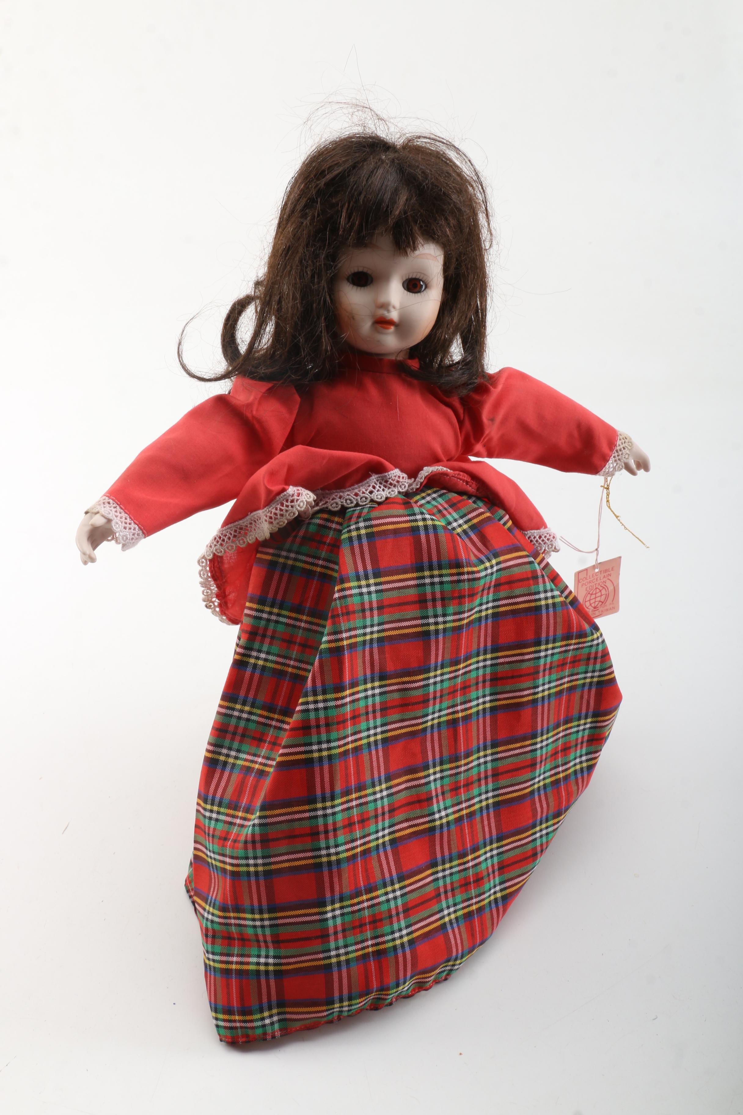 Vintage Porcelain Dolls Featuring Brinn's