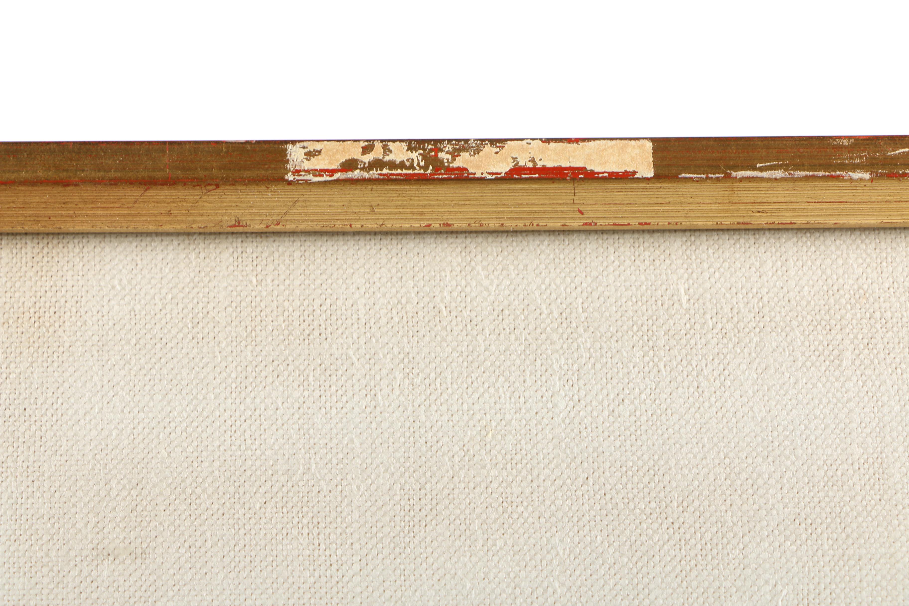 Beth Van Hoesen Etching "Field Games"