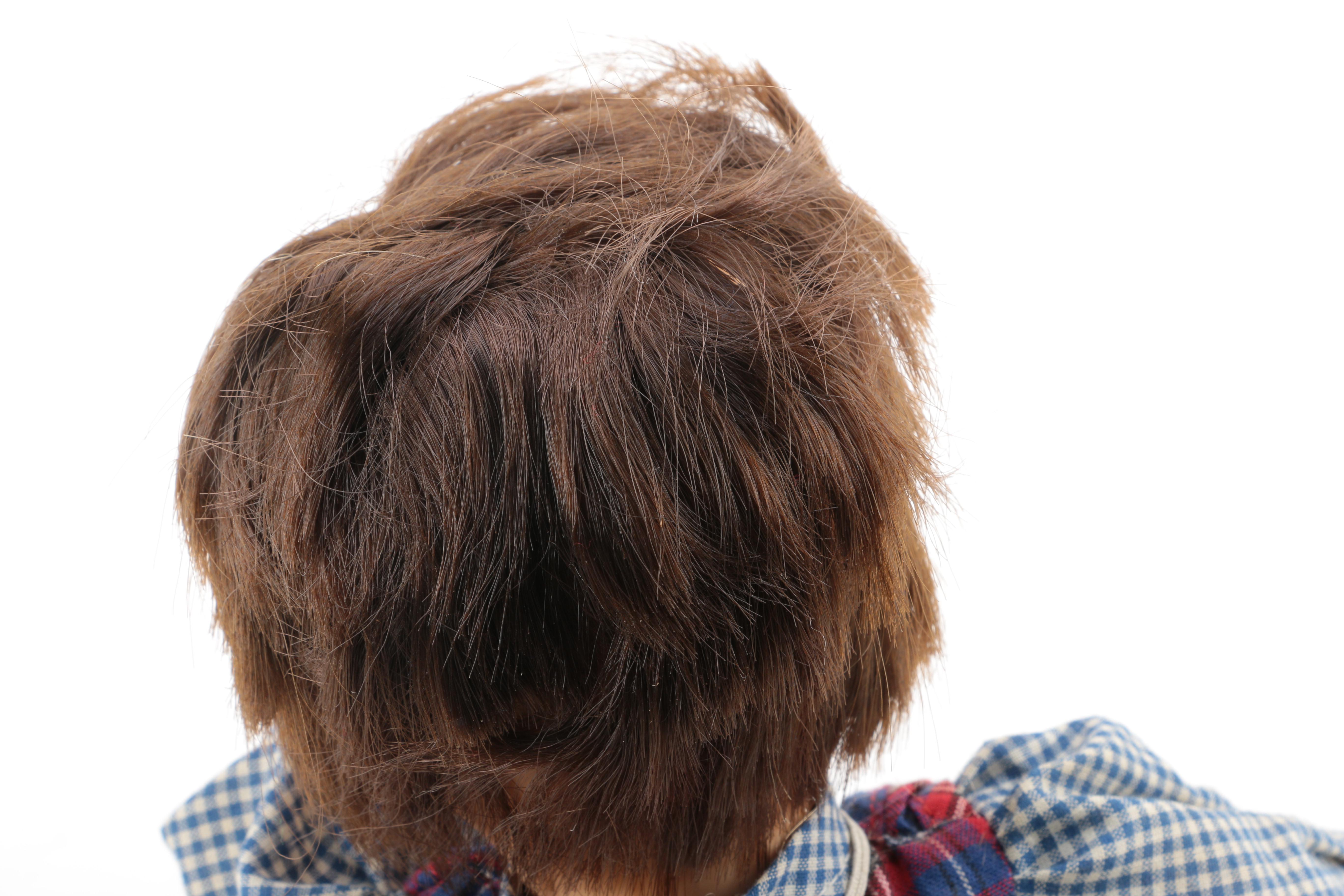 Vintage Vinyl and Cloth Brunette Boy Doll