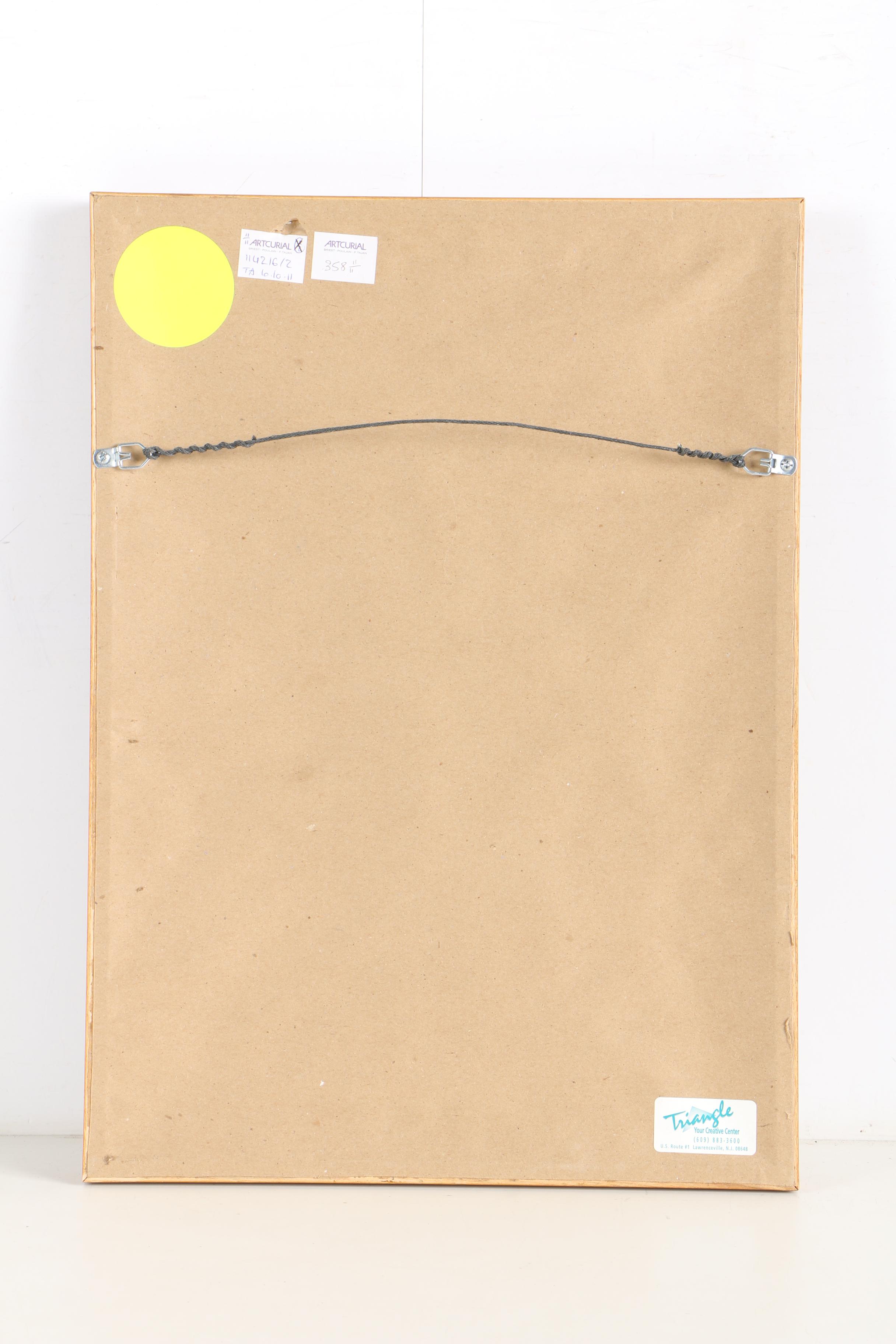 1890 Walter E. Spindler Watercolor and Ink Costume Design