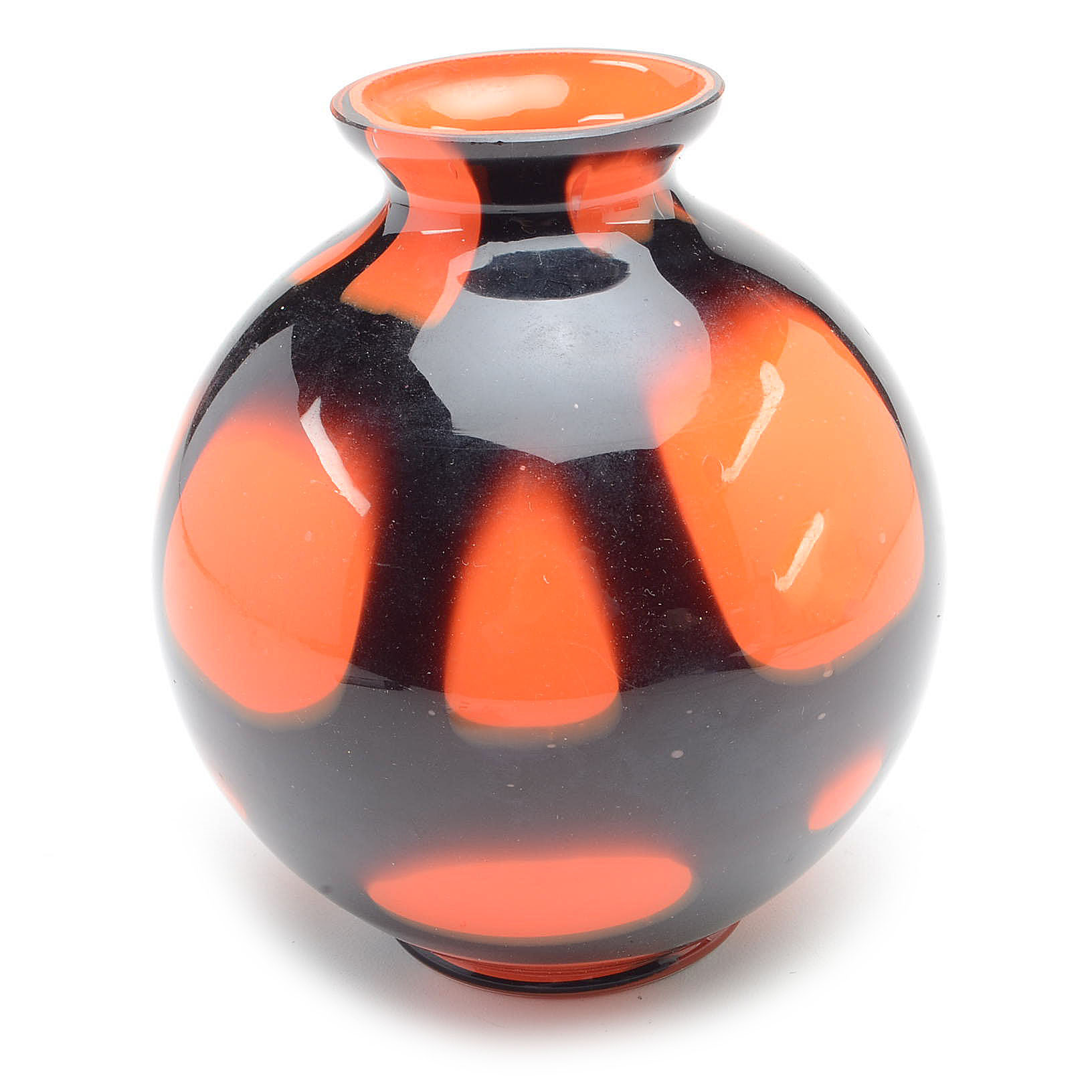 Vintage Kralik Art Deco Ball Vase