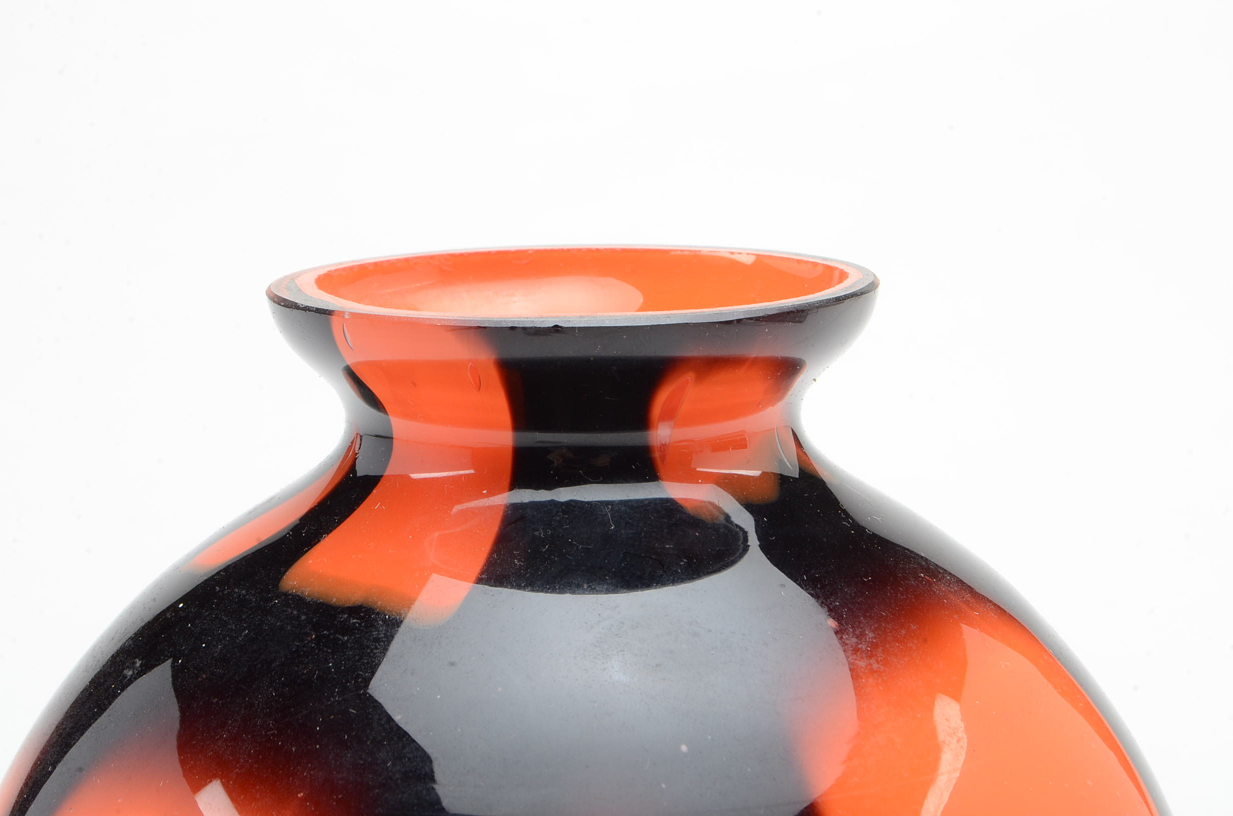 Vintage Kralik Art Deco Ball Vase