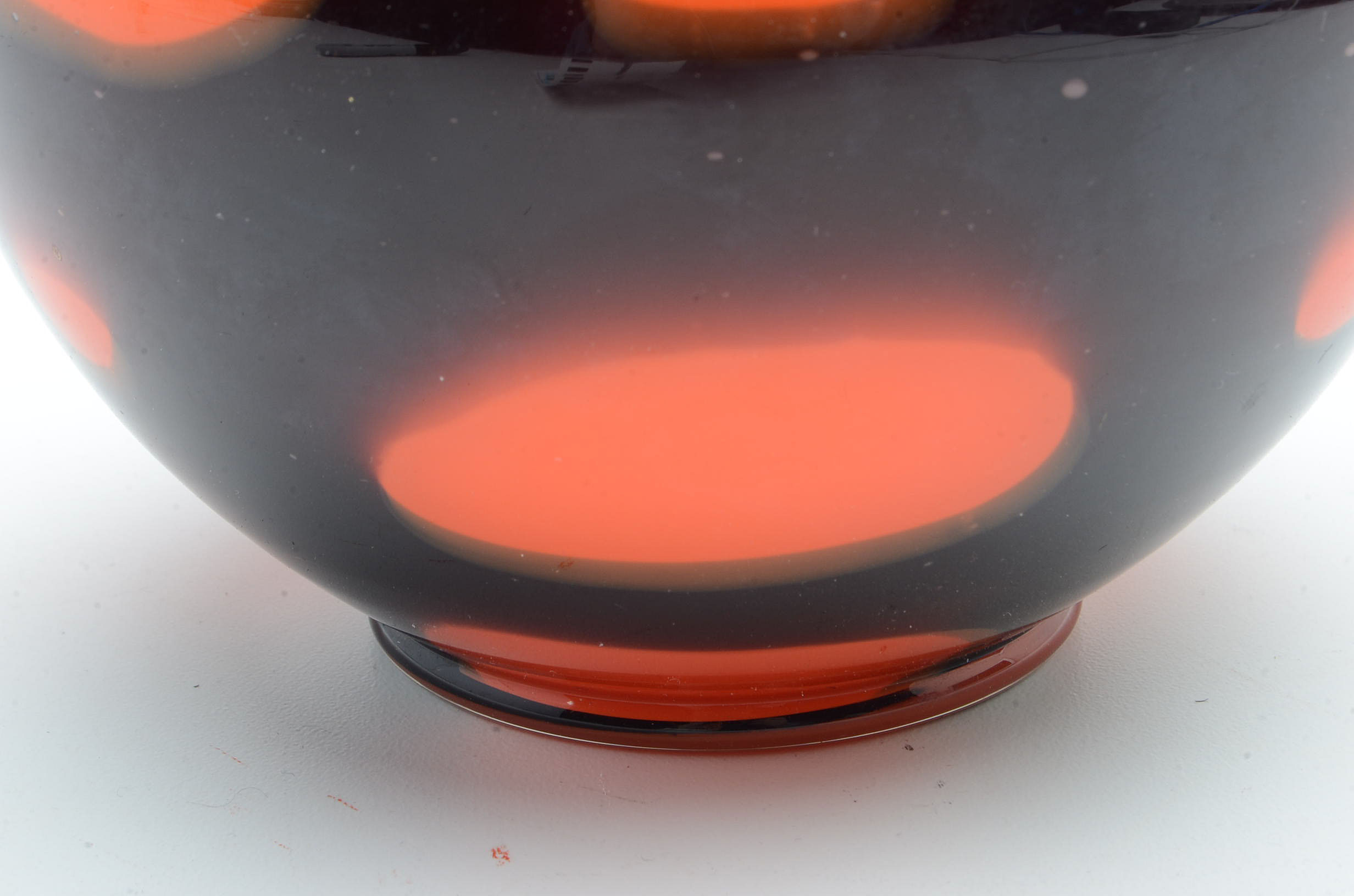 Vintage Kralik Art Deco Ball Vase