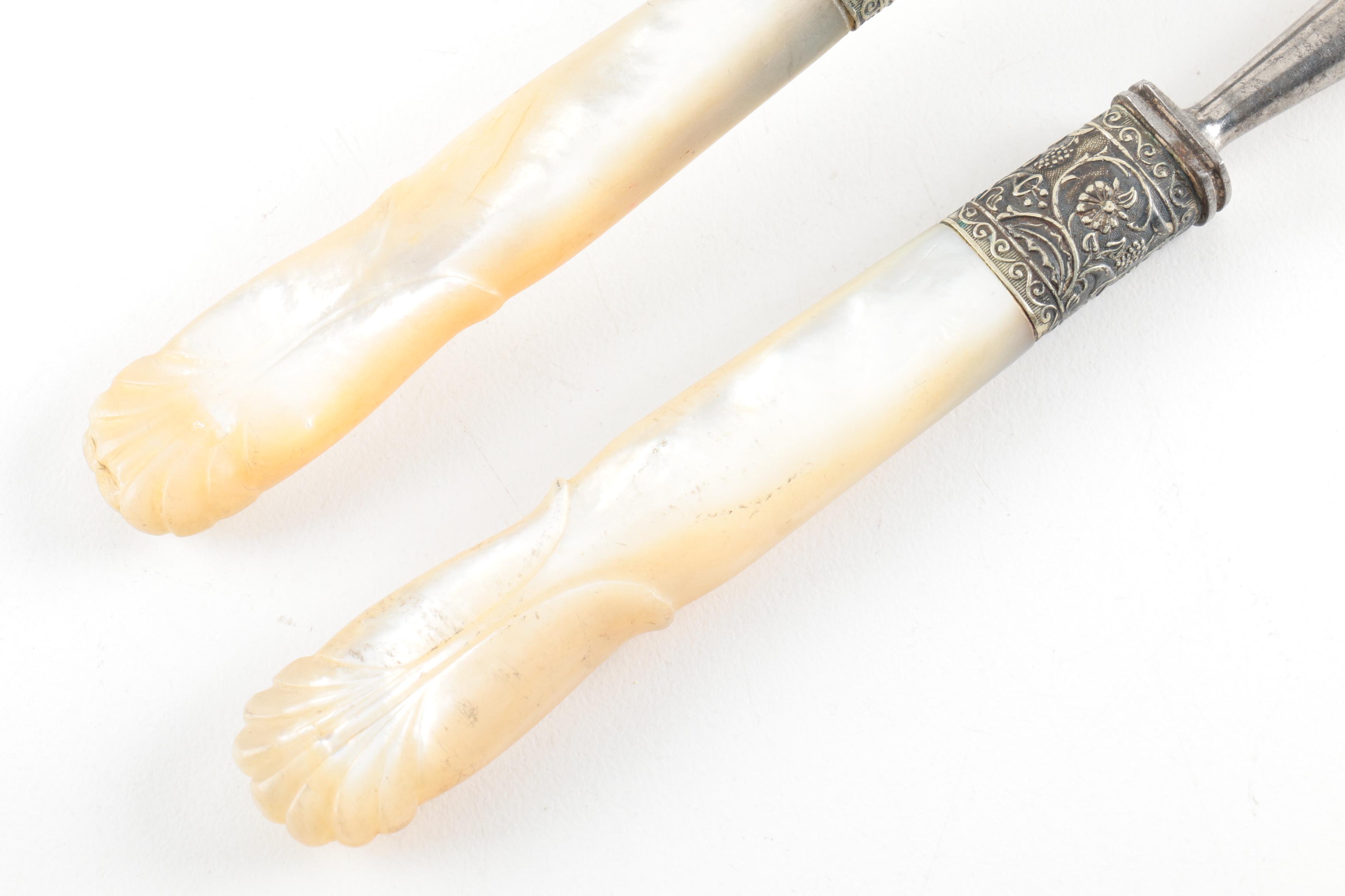 Joseph Rodgers & Sons Carving Set and Other Utensils