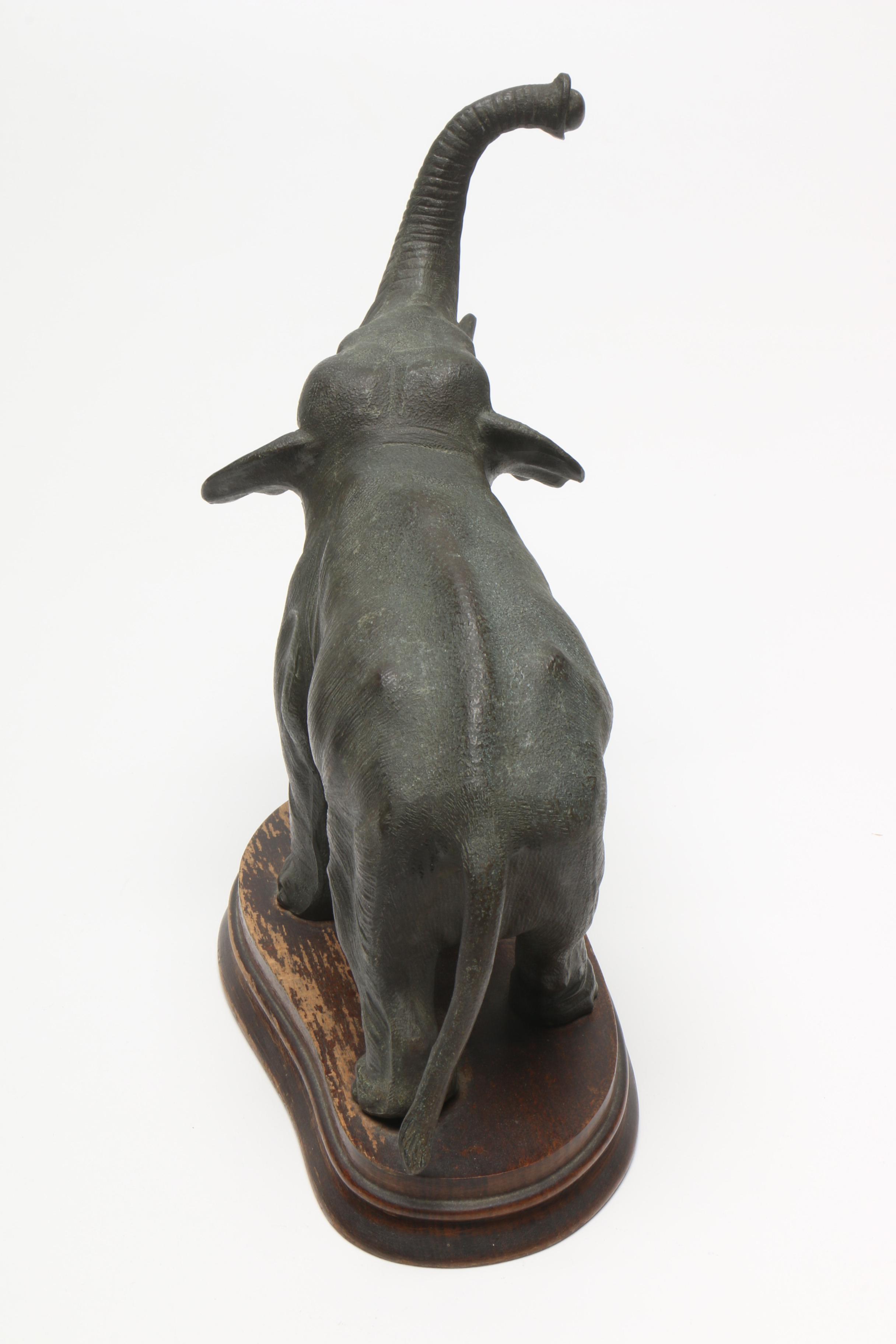 Antique German Junghans Elephant Mystery Clock with Sphere Pendulum