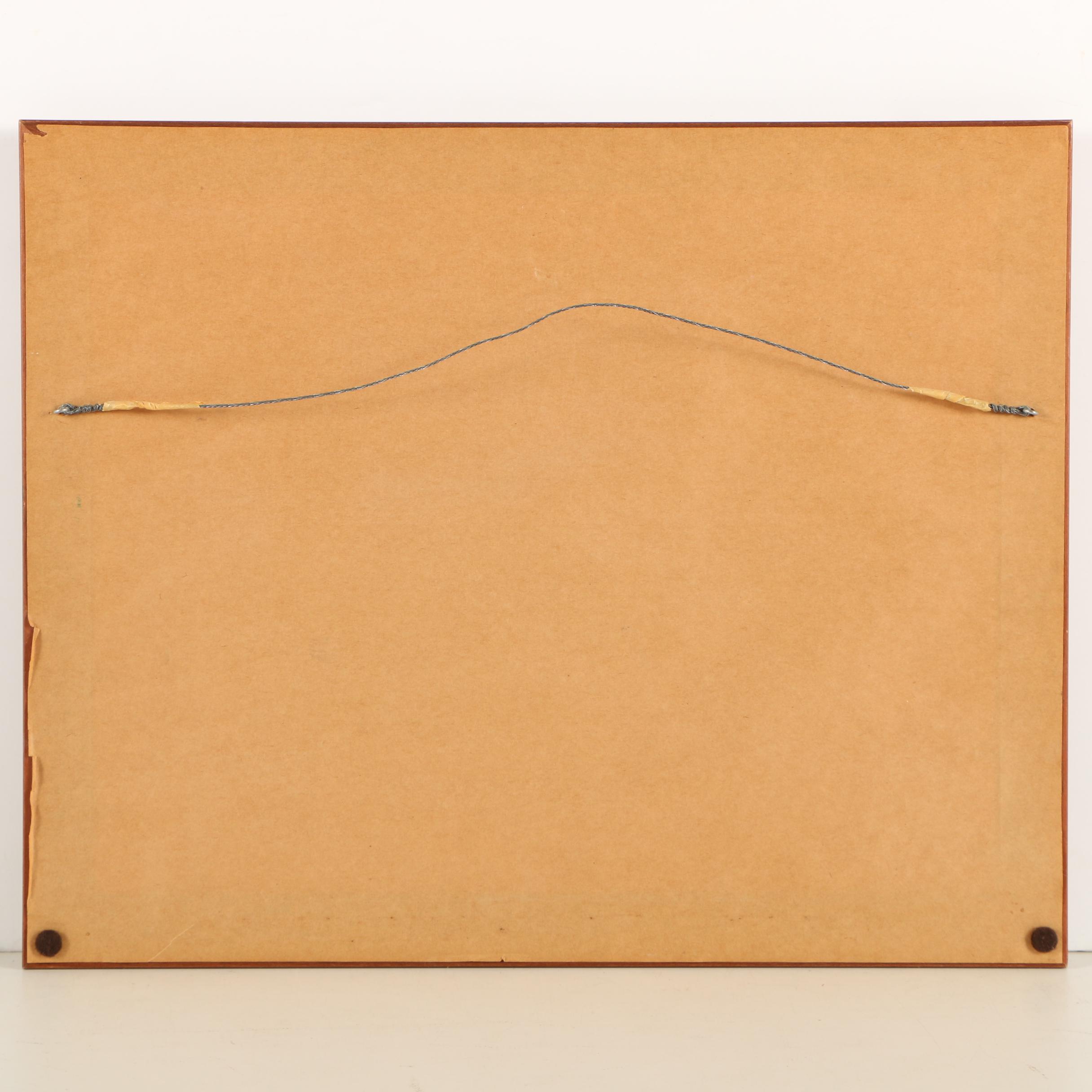 Thomas Fishburn Oil Painting of WW2 Era Airplanes in Flight