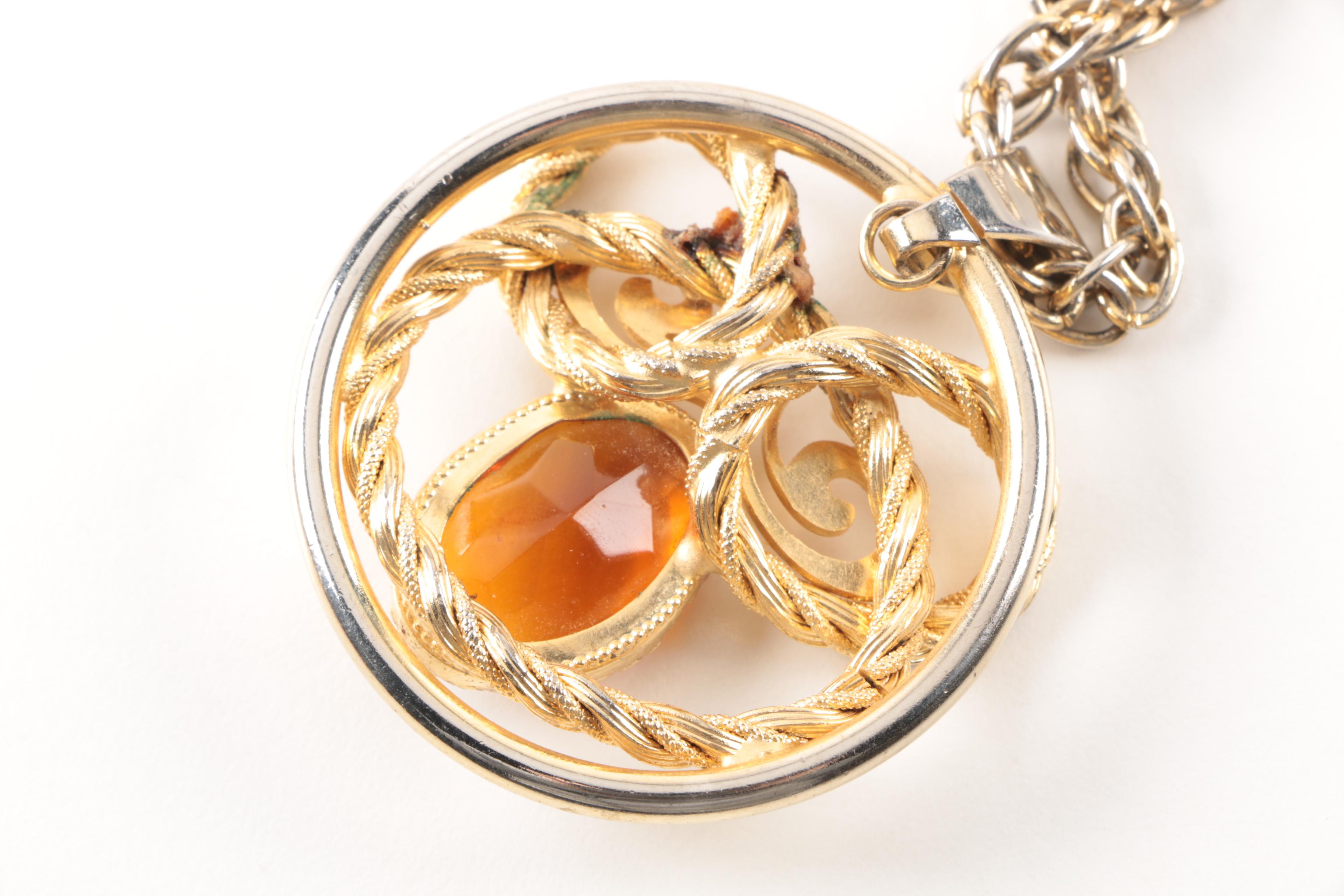 Gold-Tone Glass Bead Necklace Assortment