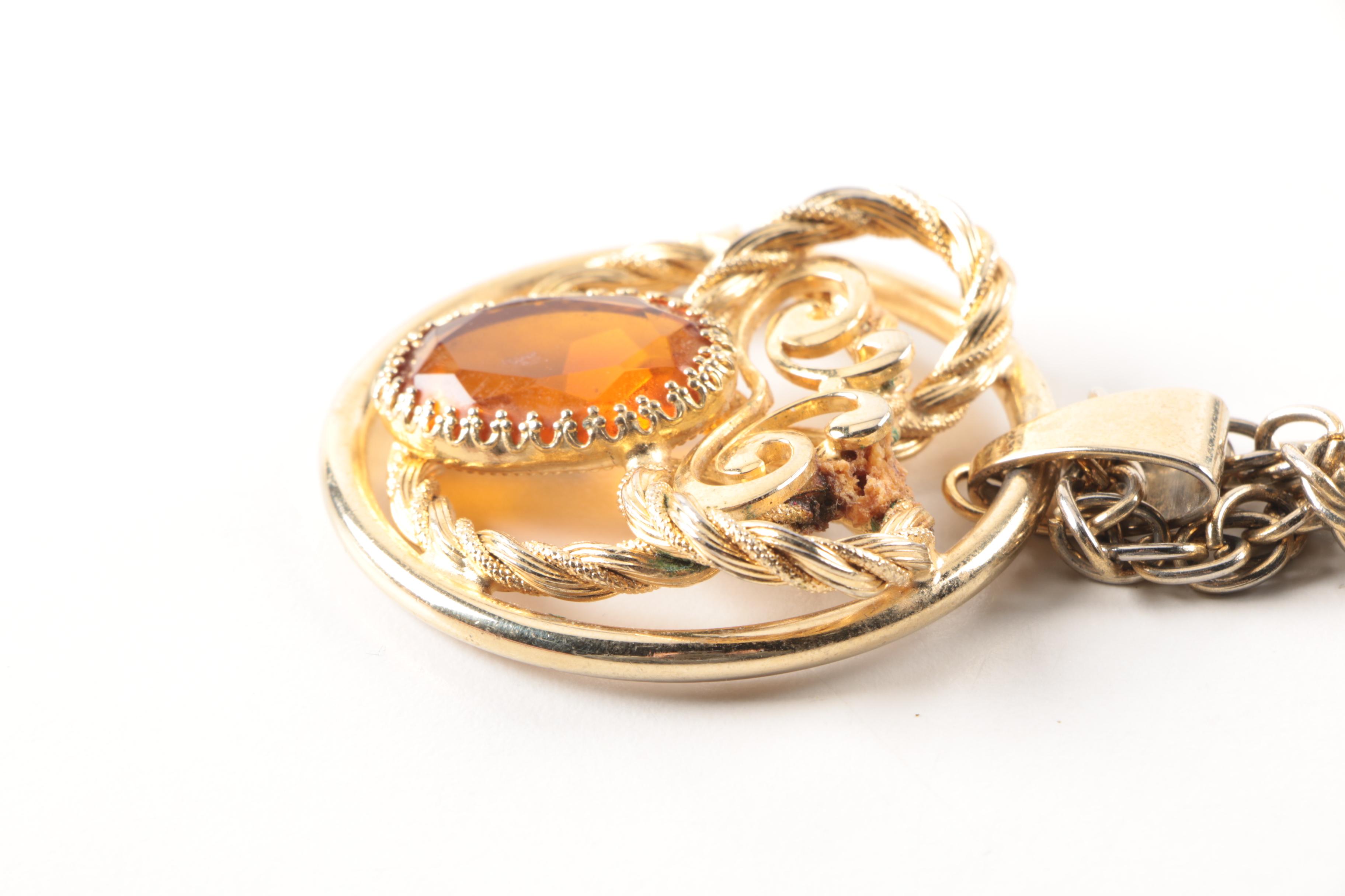 Gold-Tone Glass Bead Necklace Assortment