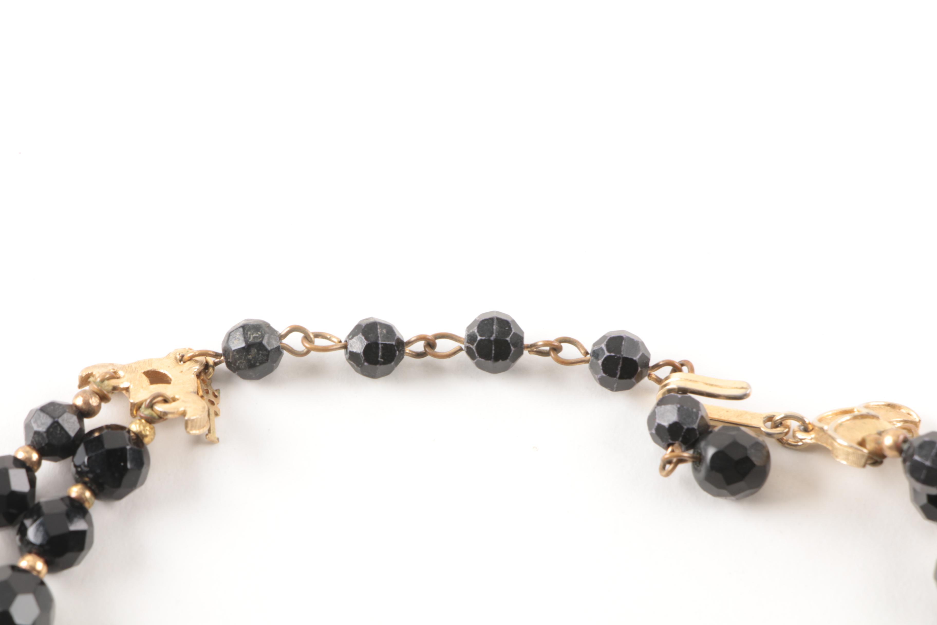 Trio of Beaded Necklaces Including Trifari