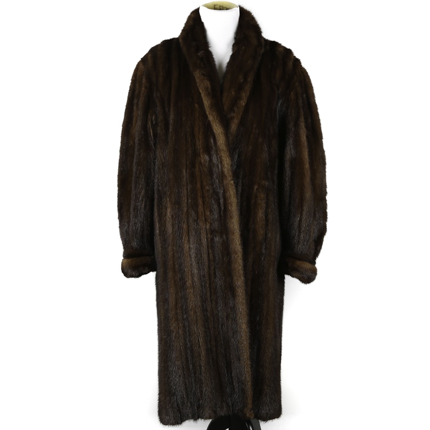 Full-Length Mink Fur Coat