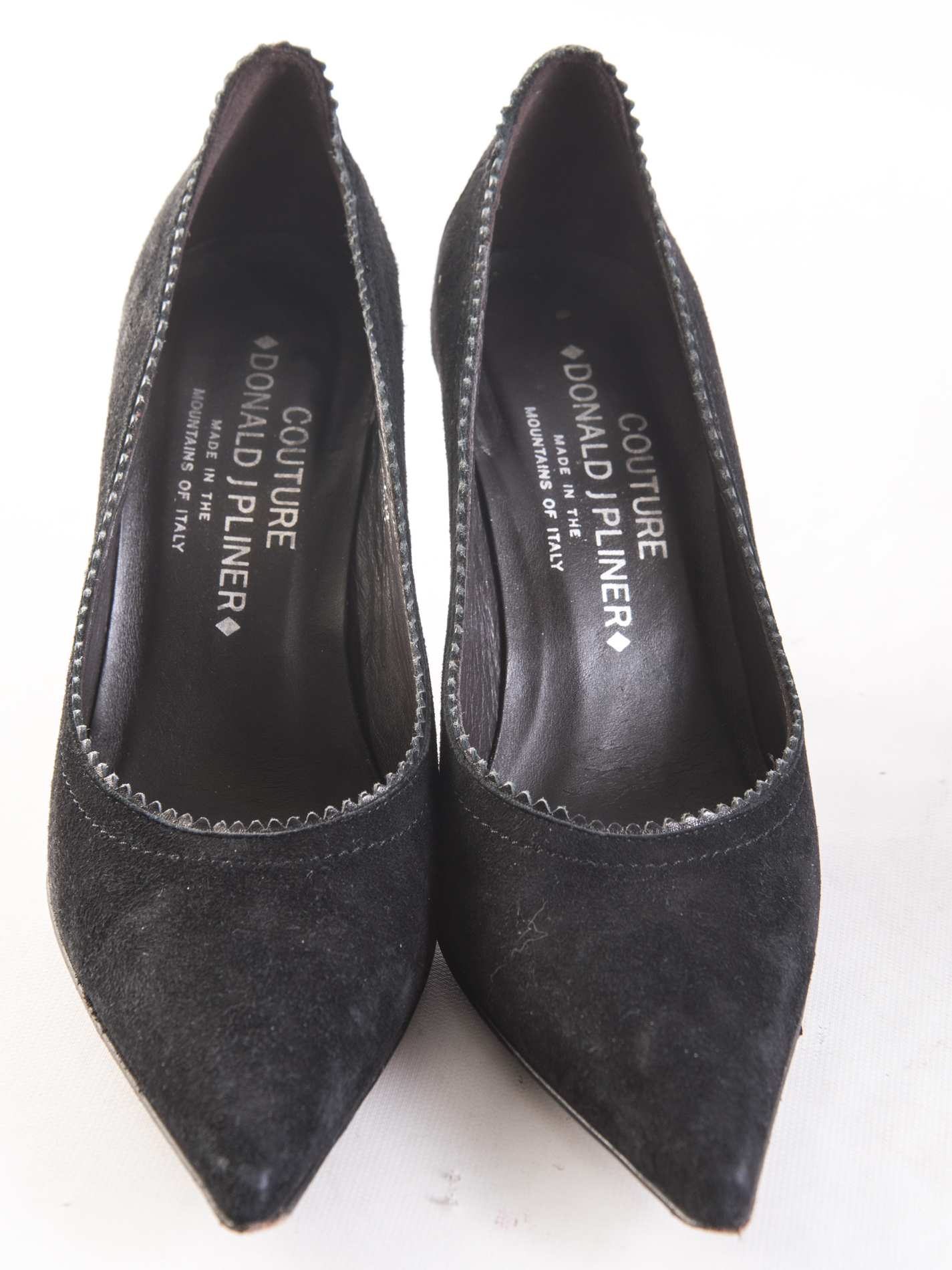 Women's Donald J. Pliner Couture Black Suede Pumps