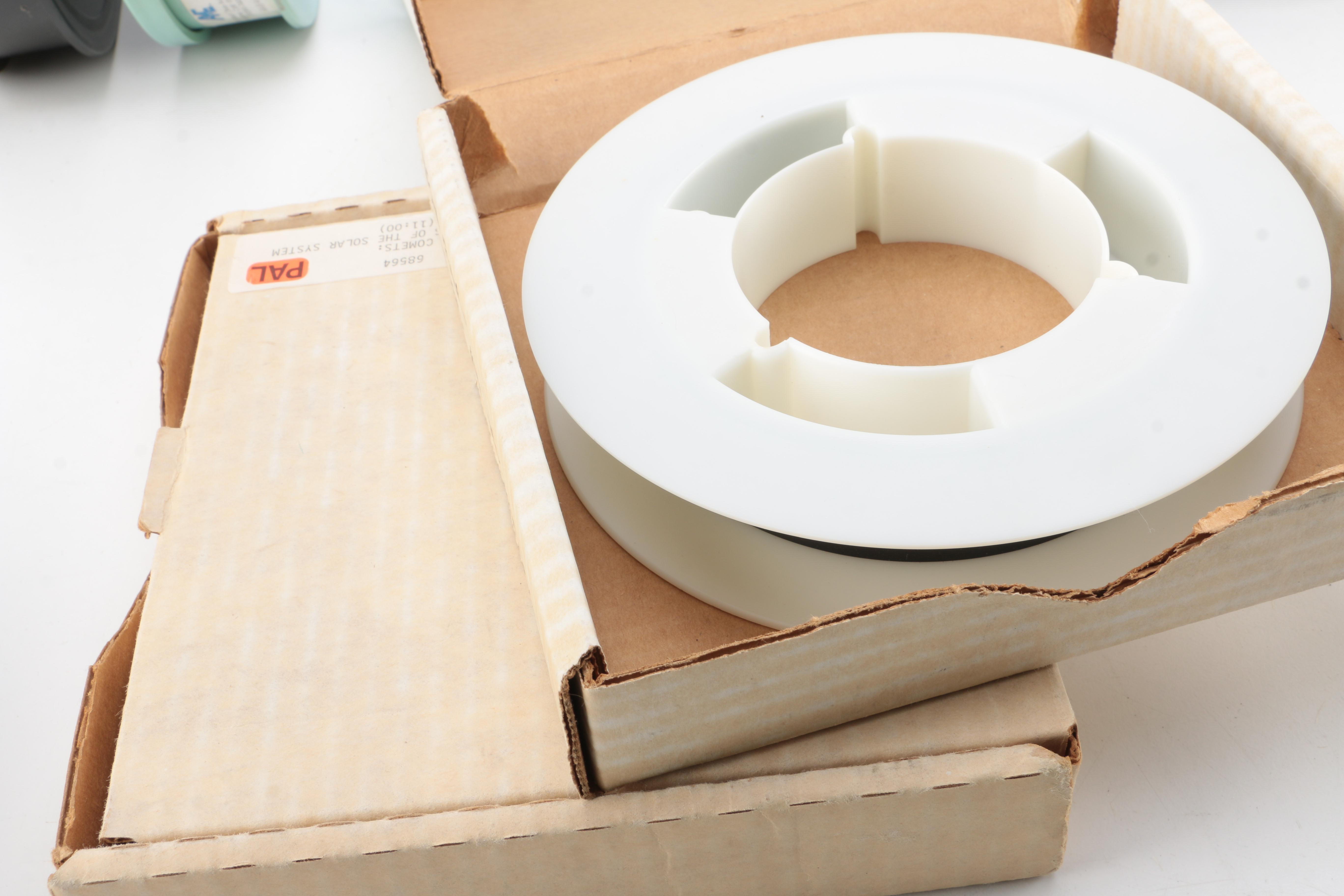 Vintage Film Reels, Including Walt Disney's "Comets"