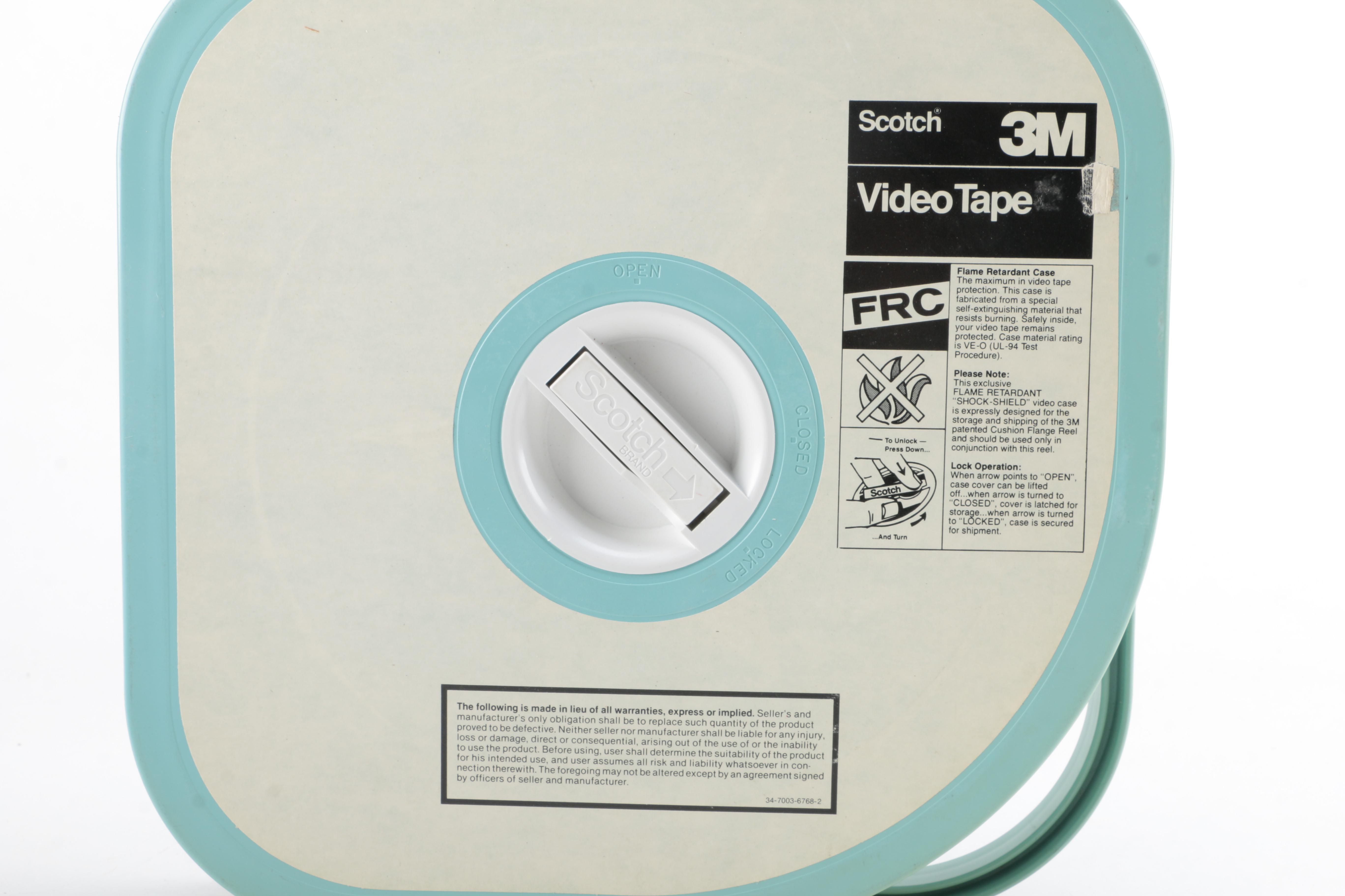 Vintage Film Reels, Including Walt Disney's "Comets"