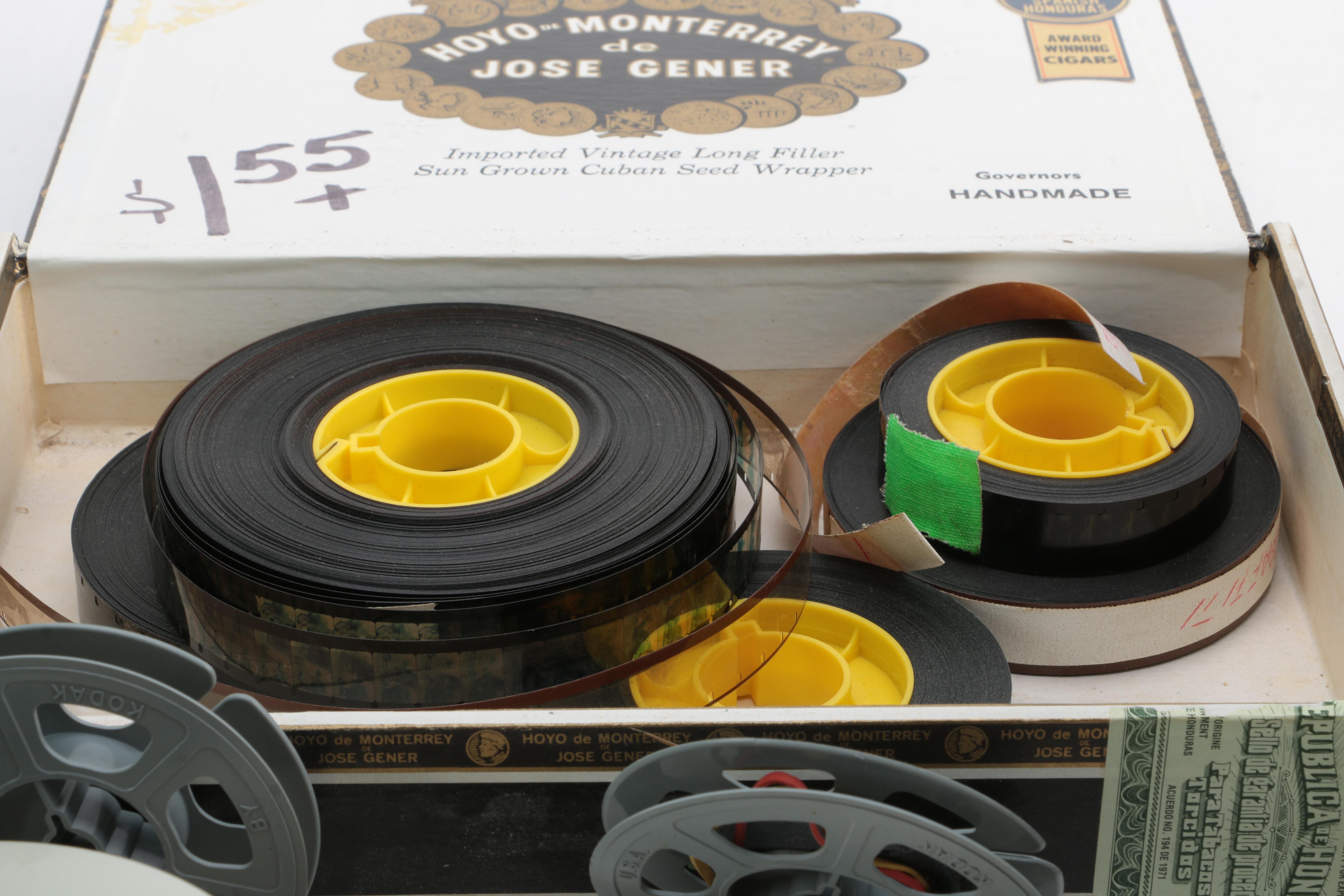 Vintage Film Reels, Including Walt Disney's "Comets"