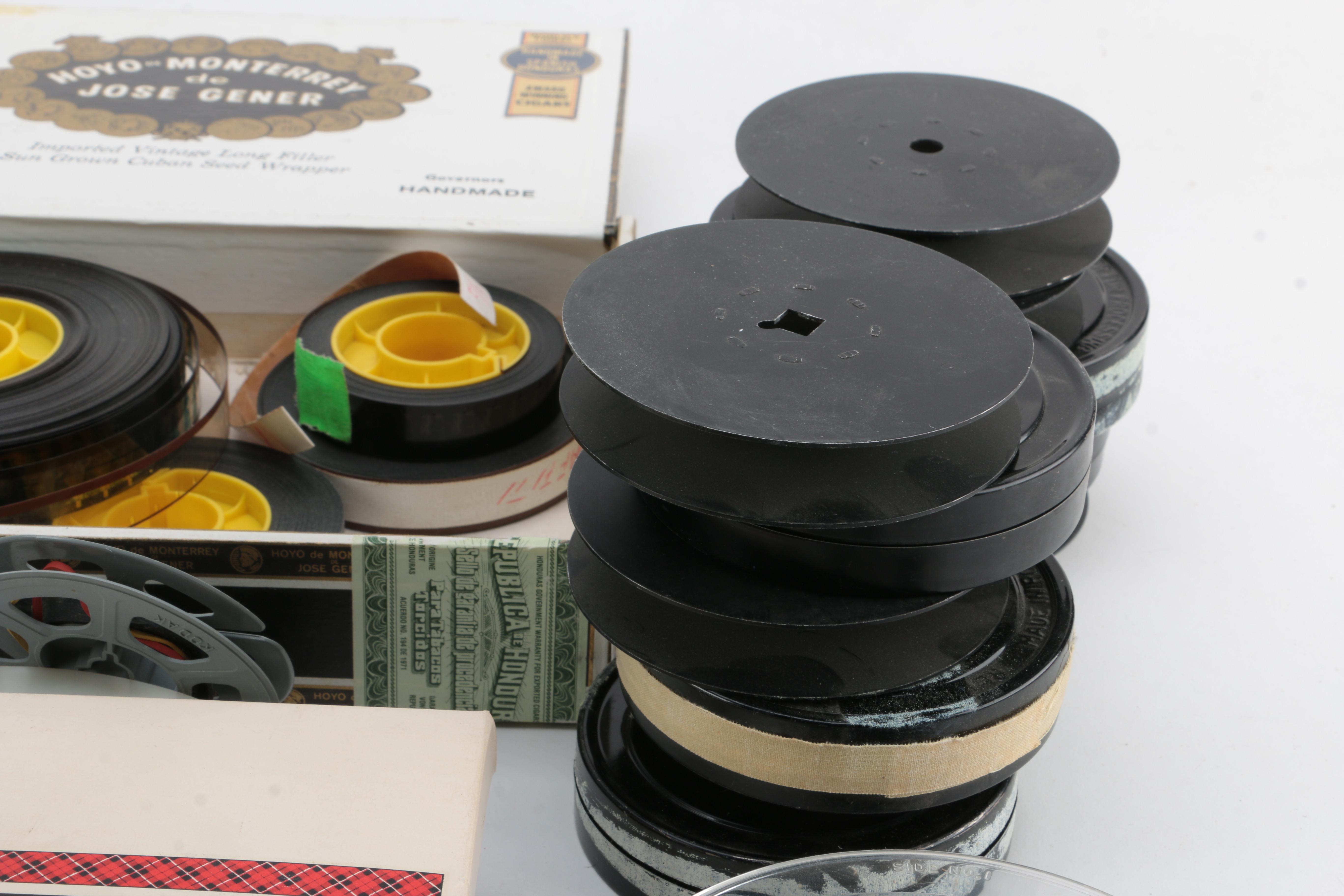 Vintage Film Reels, Including Walt Disney's "Comets"