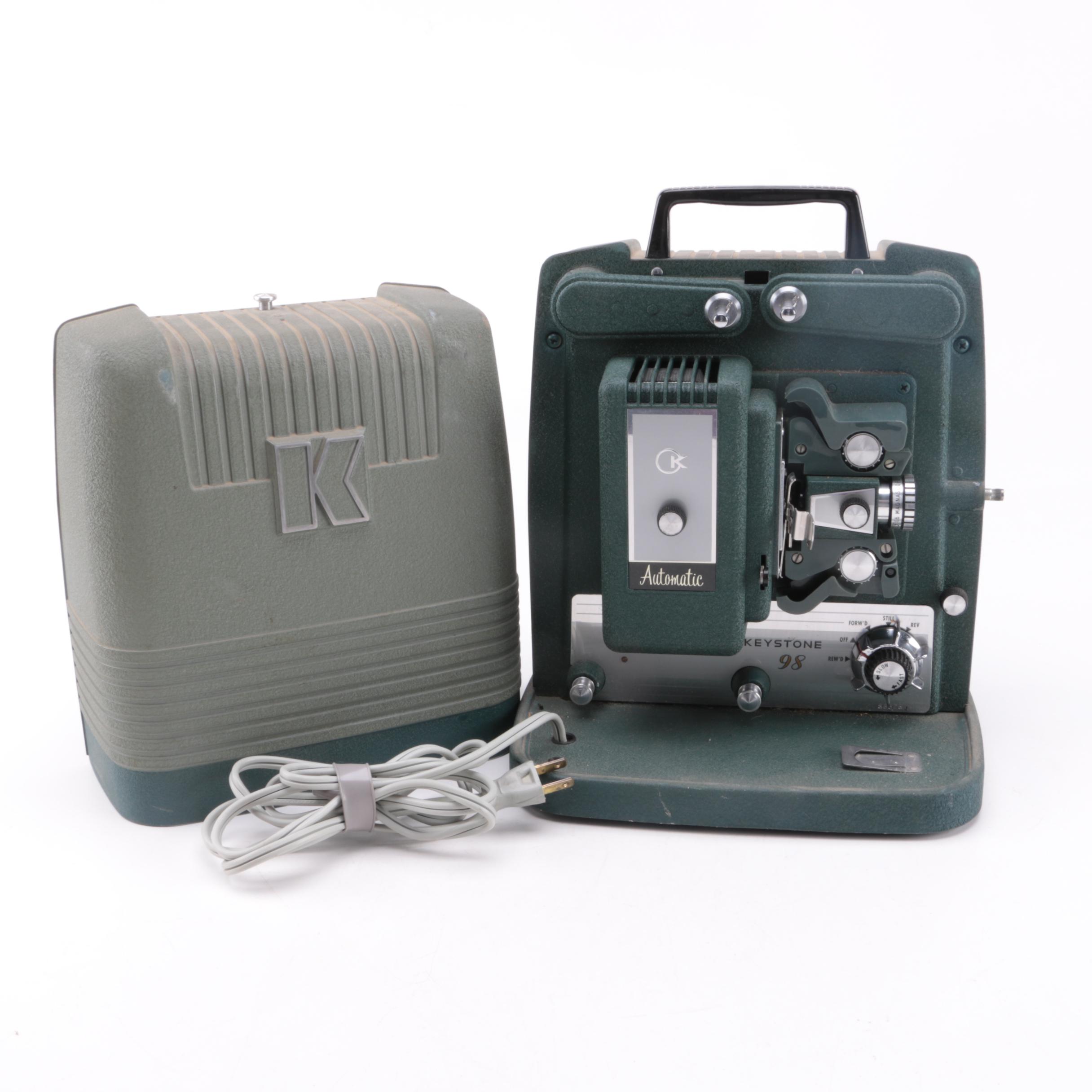 Vintage Portable Keystone 98 Projector