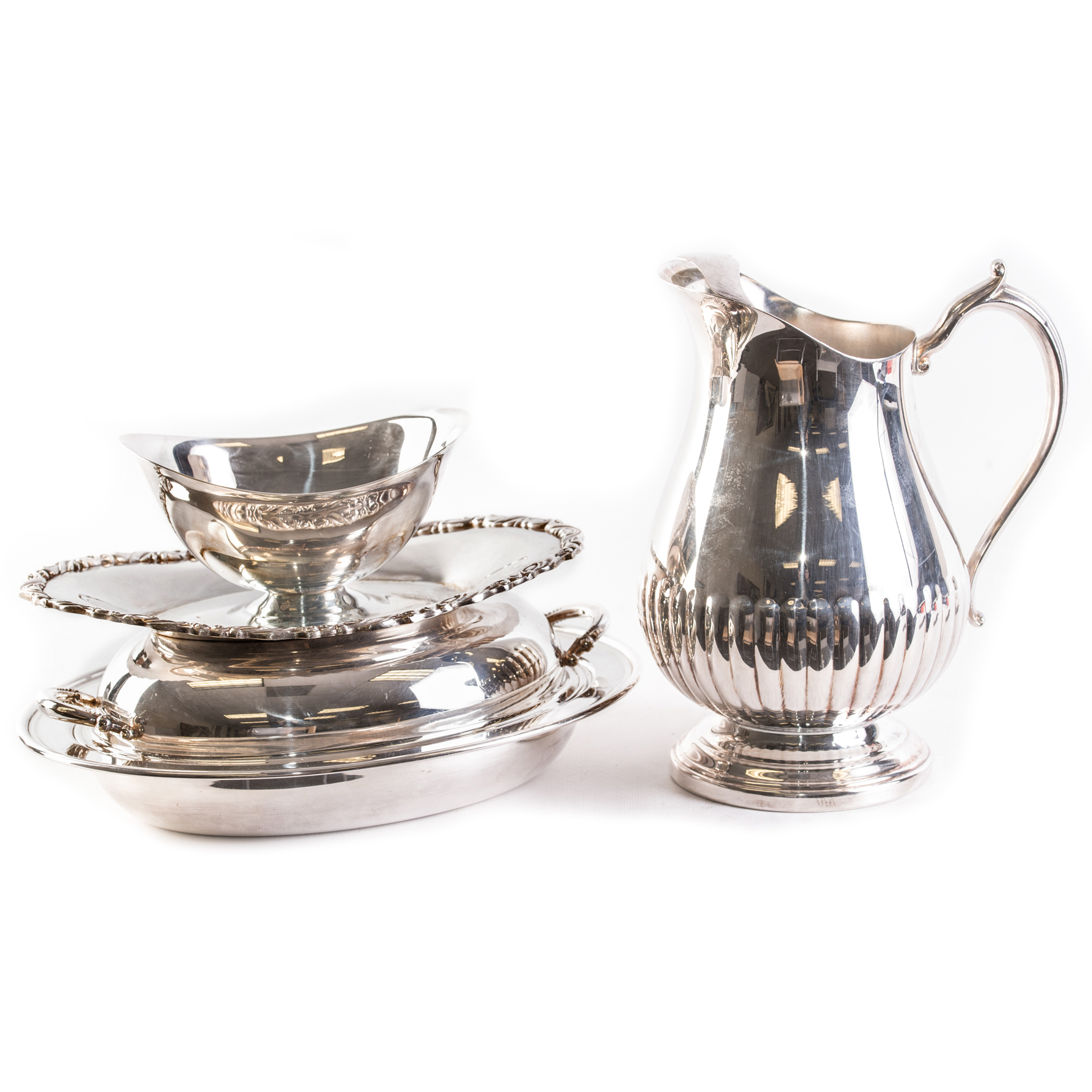 Plated Silver Tableware Featuring Oneida Silversmiths