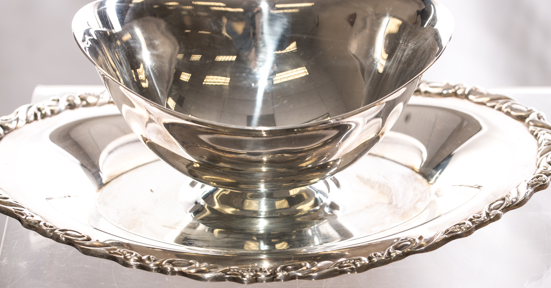 Plated Silver Tableware Featuring Oneida Silversmiths