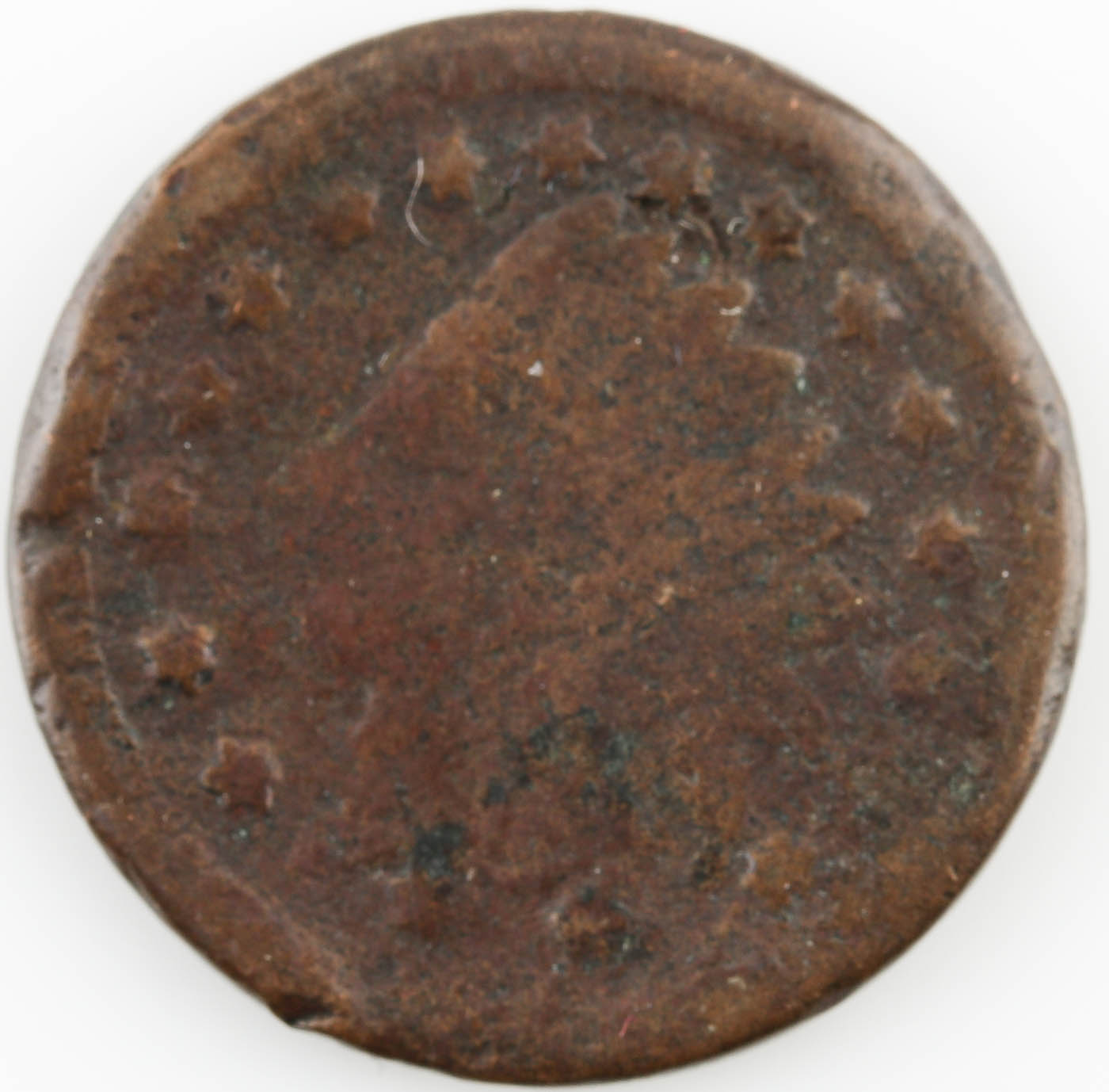 Civil War Era Store Token with Indian Chief on Obverse