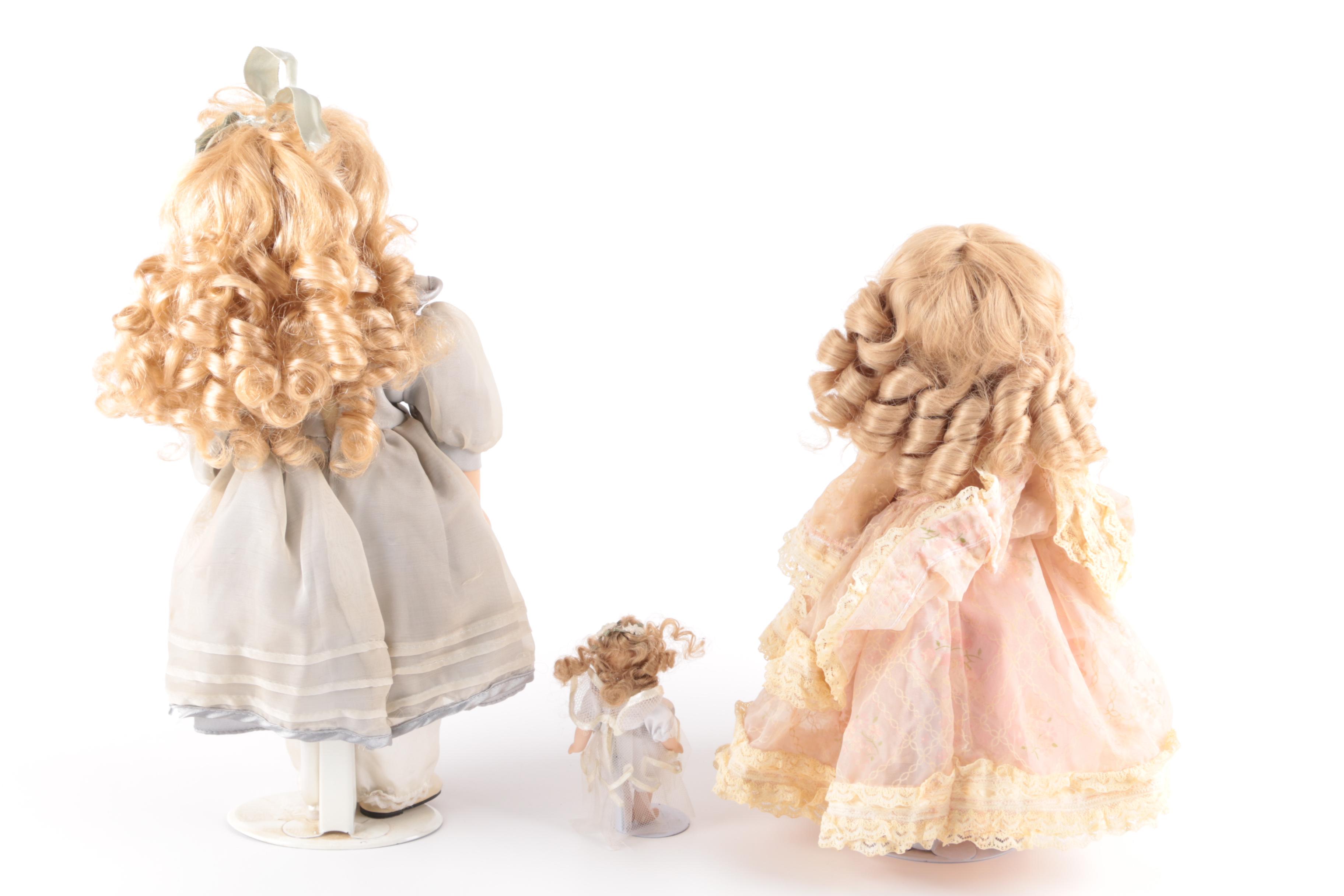 Vintage Porcelain Dolls Featuring Seymour Mann