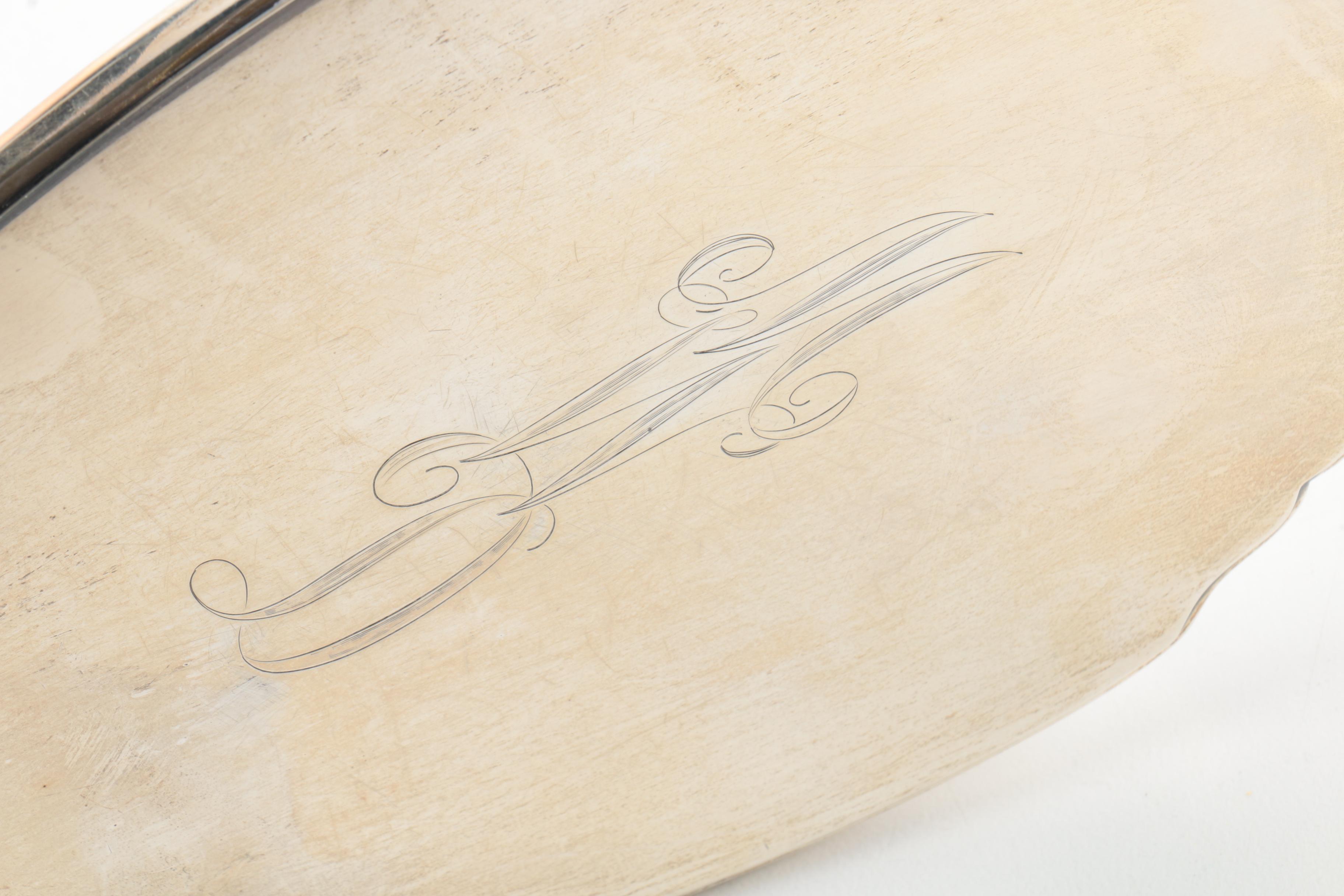 International Silver Co. Sterling Silver Handled Vanity Set