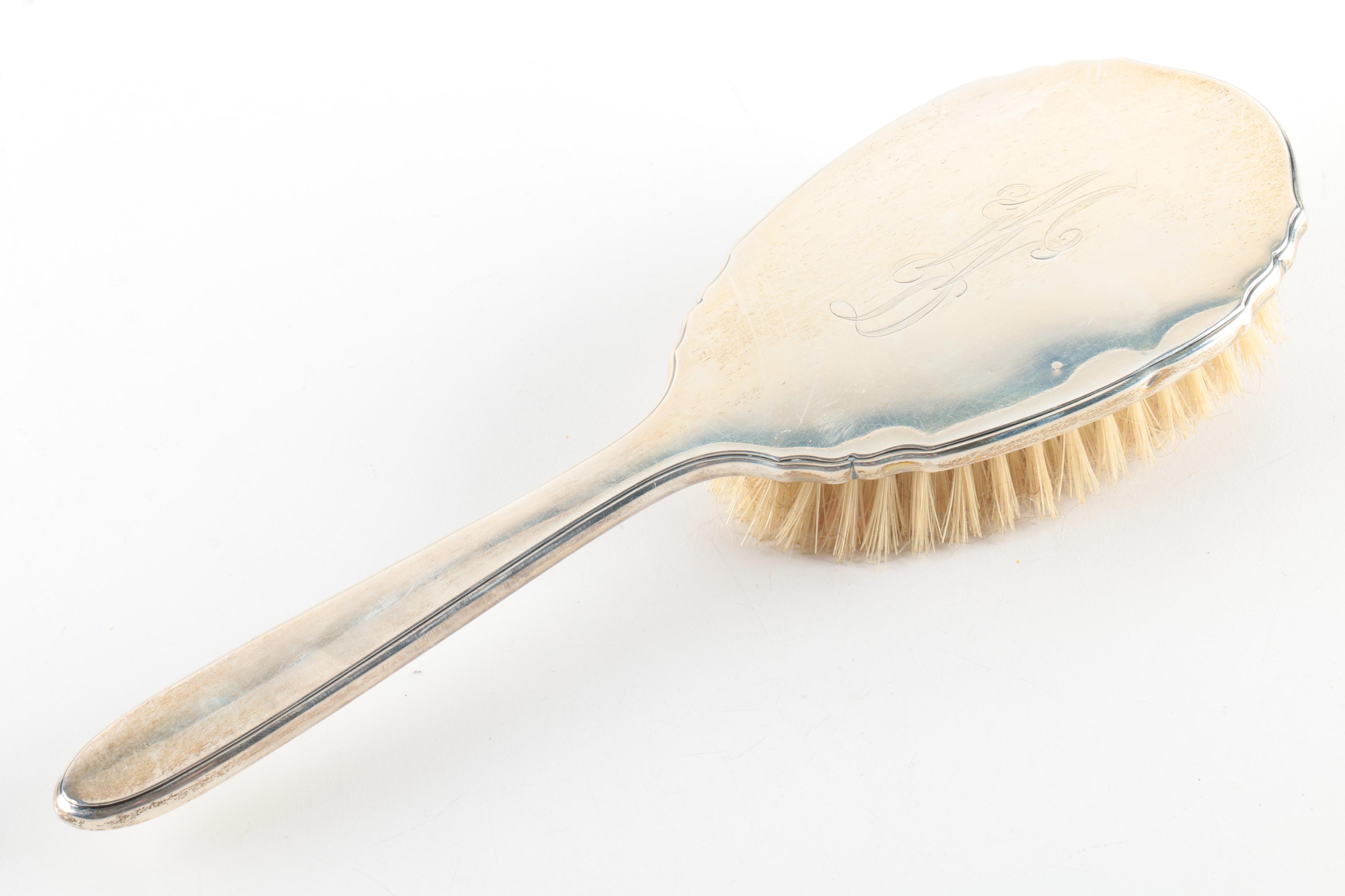 International Silver Co. Sterling Silver Handled Vanity Set