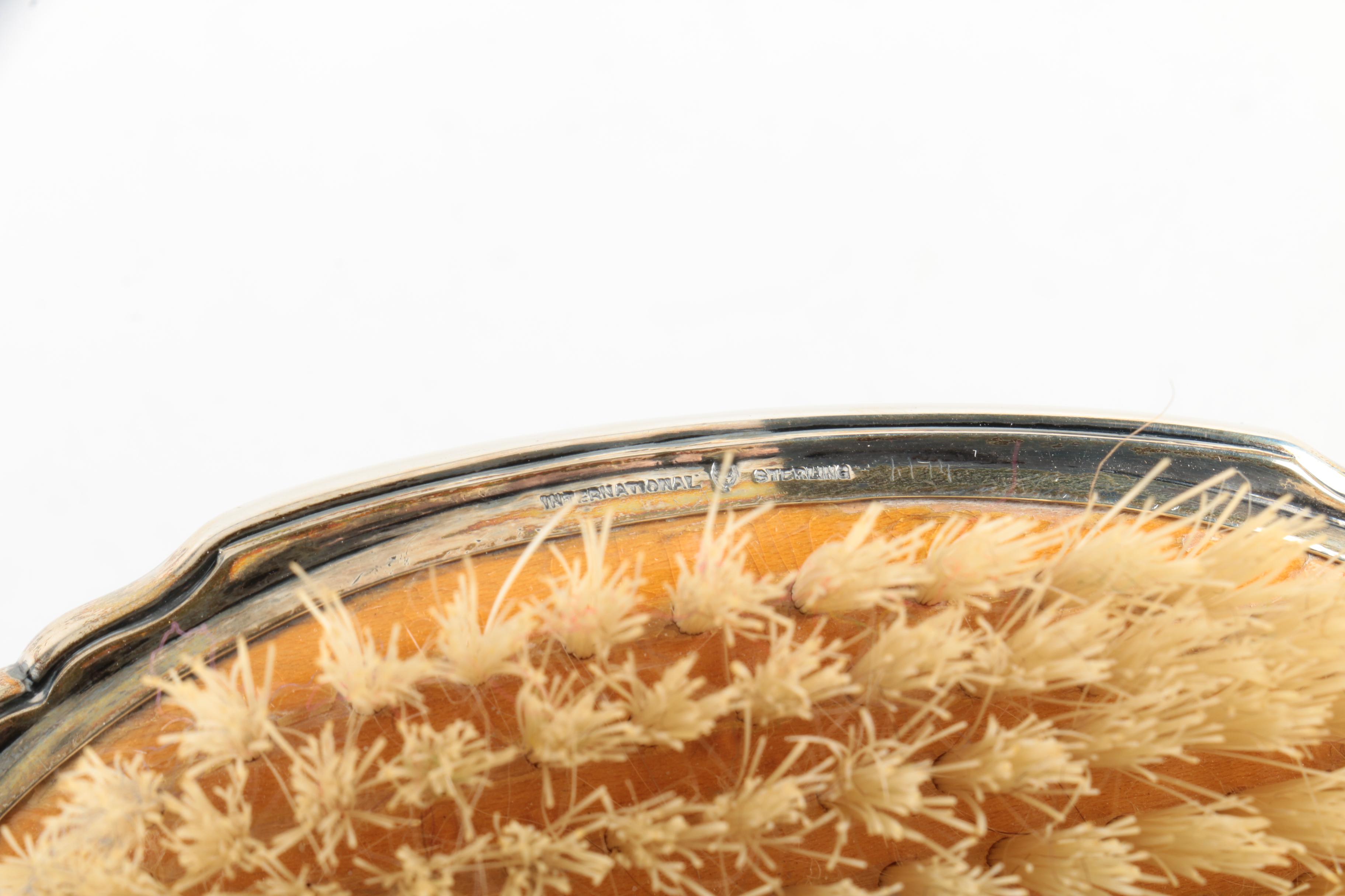 International Silver Co. Sterling Silver Handled Vanity Set