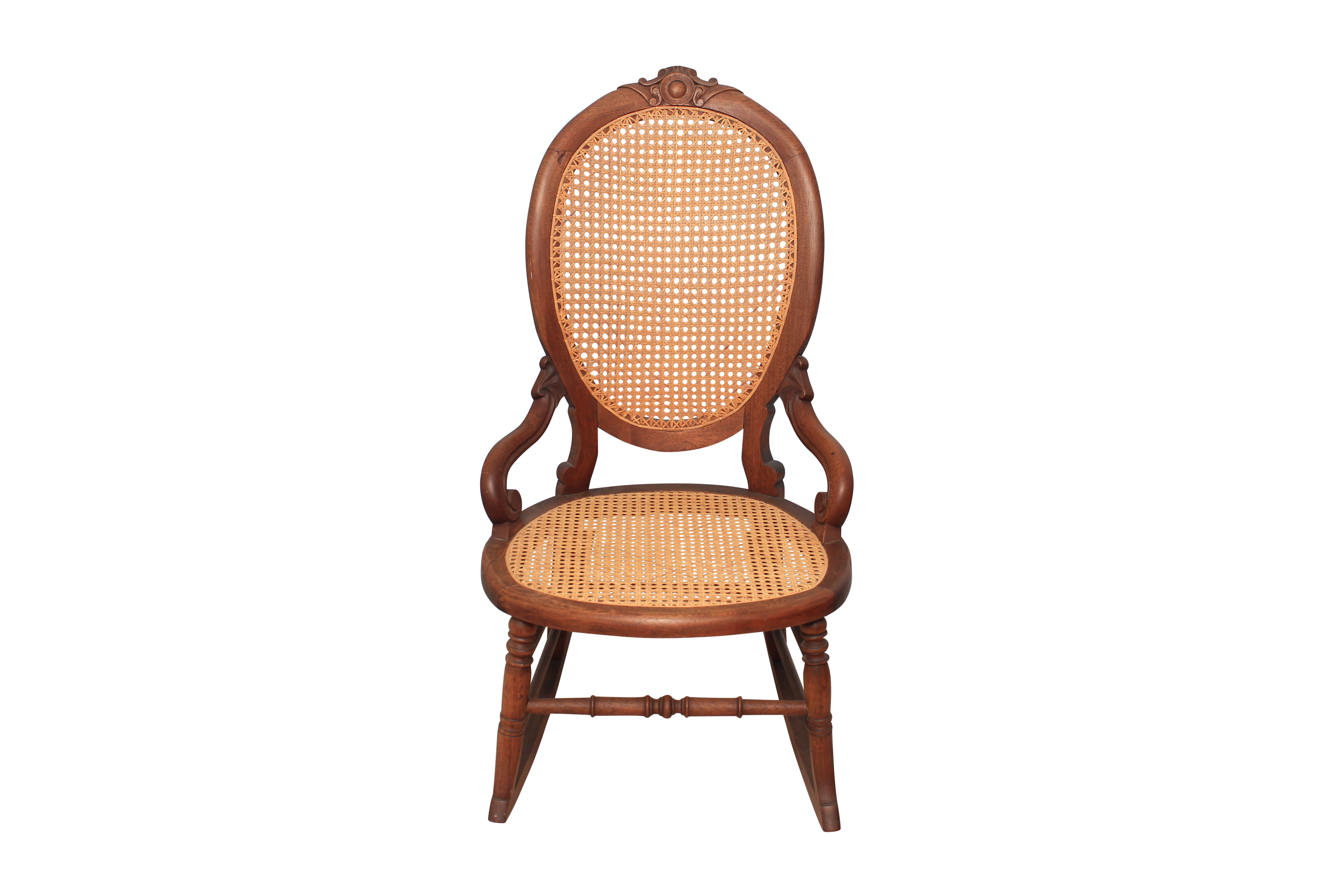 Victorian Walnut Rocking Chair