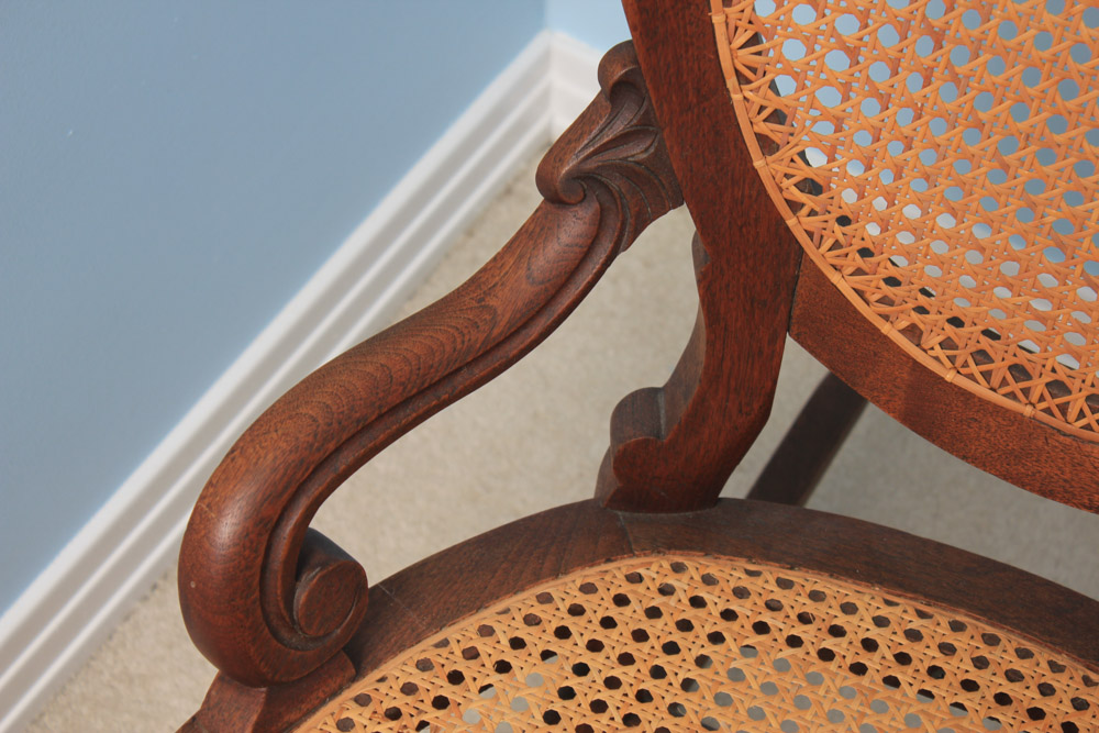 Victorian Walnut Rocking Chair