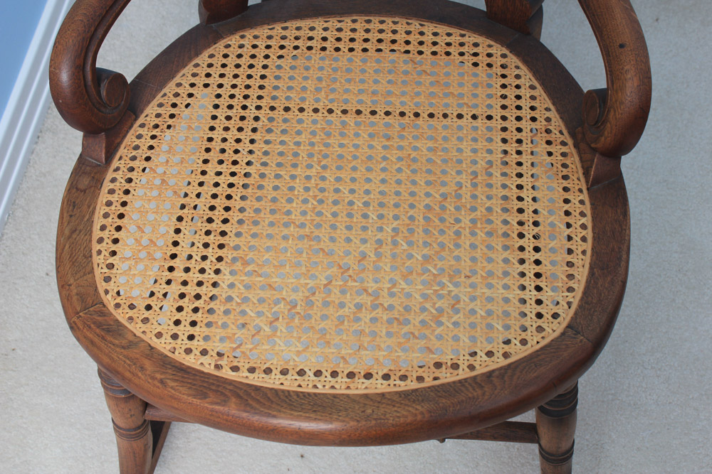 Victorian Walnut Rocking Chair