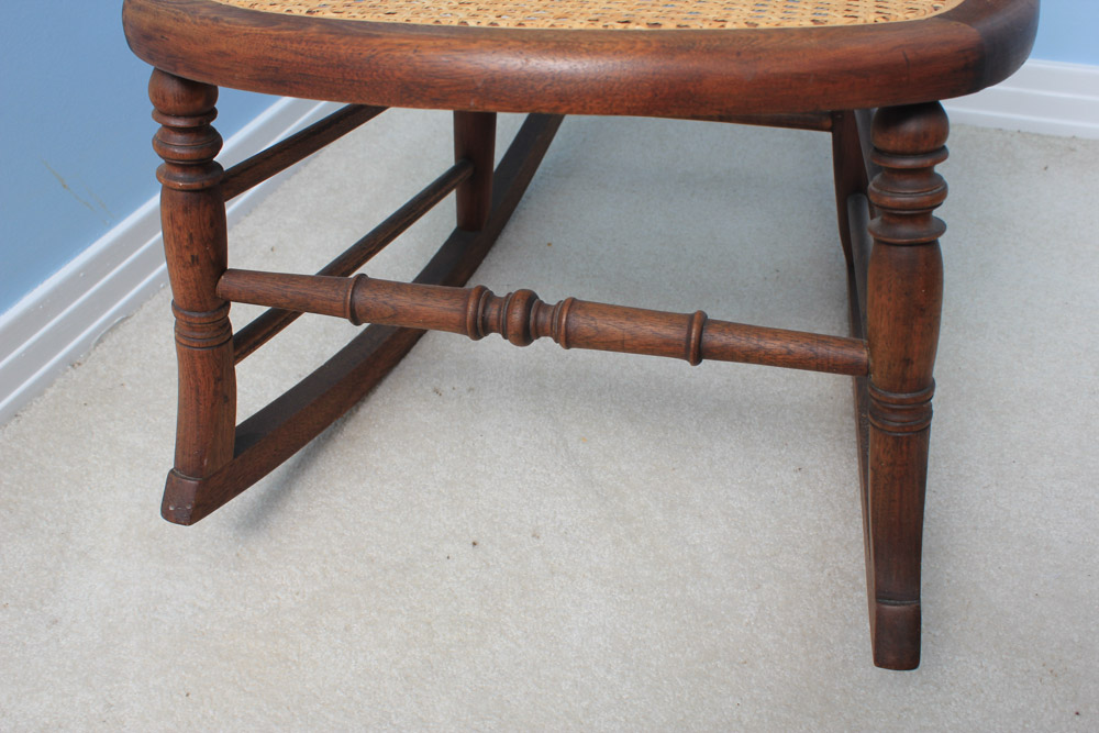 Victorian Walnut Rocking Chair