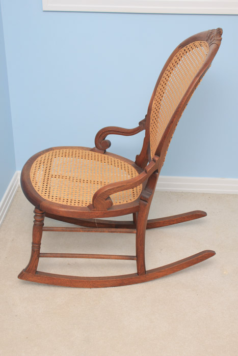 Victorian Walnut Rocking Chair