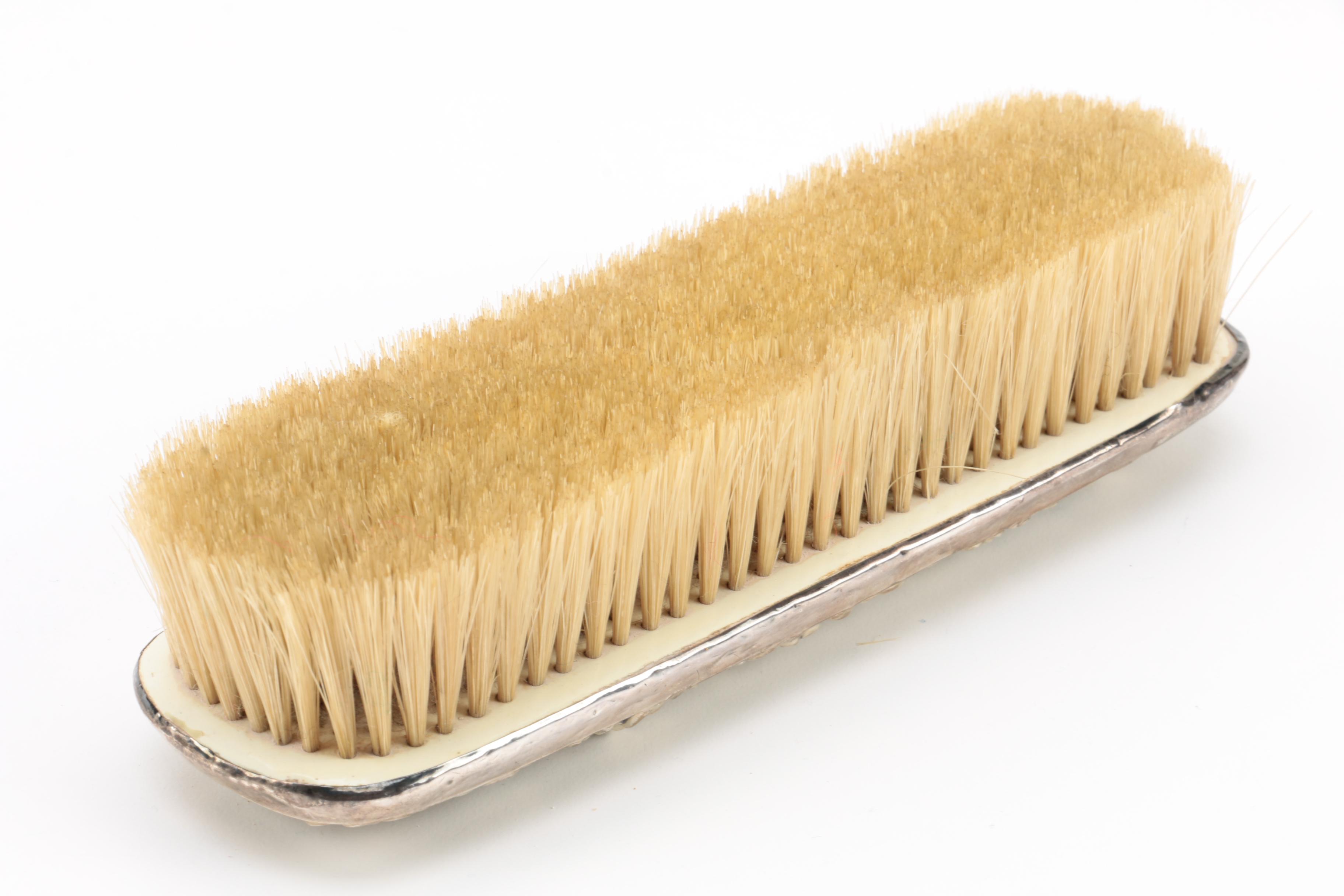 Unger Bros. Sterling Silver Clothes Brush with Sterling Handled Comb