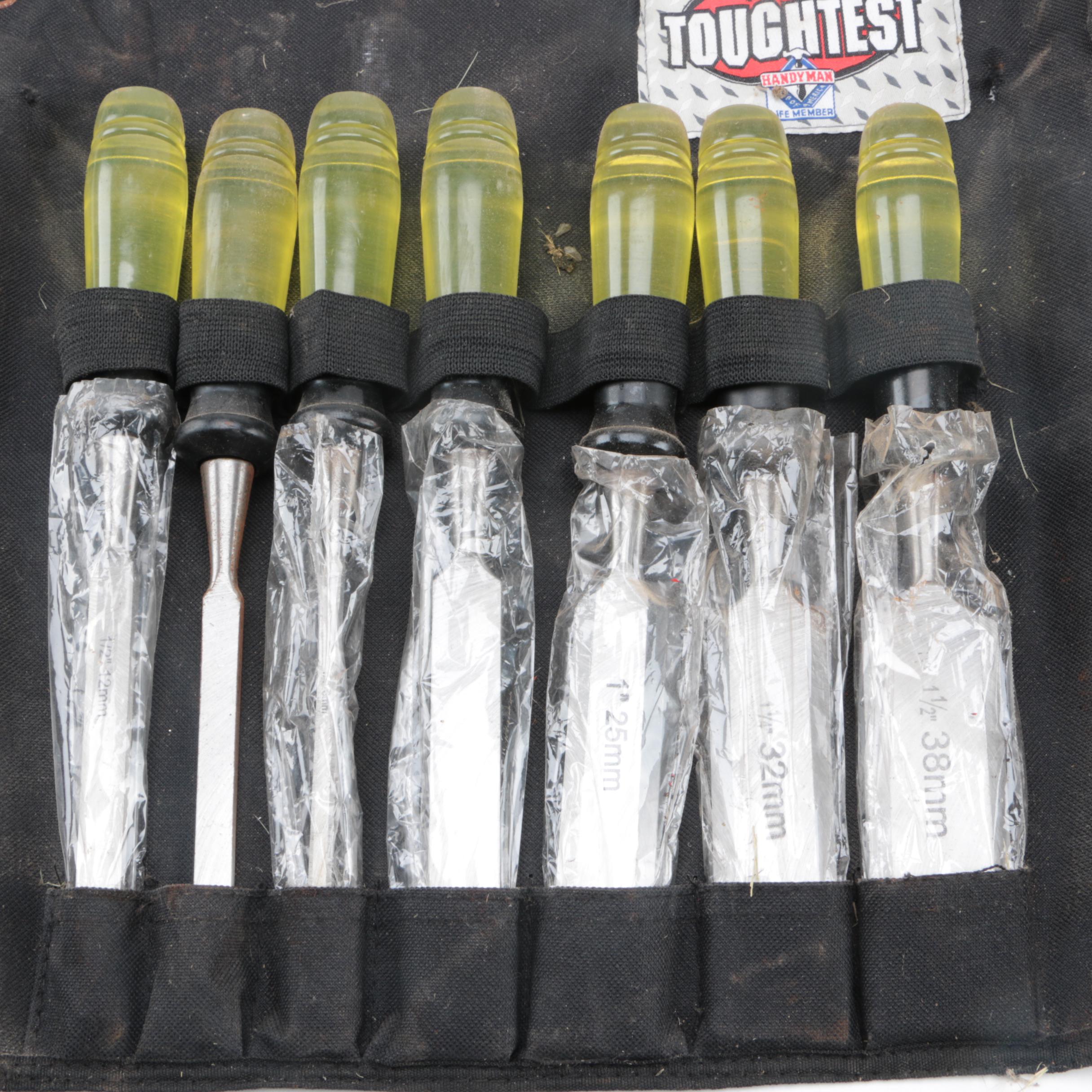 Collection of Wood Working Tools, Clamps Including Black & Decker Planer