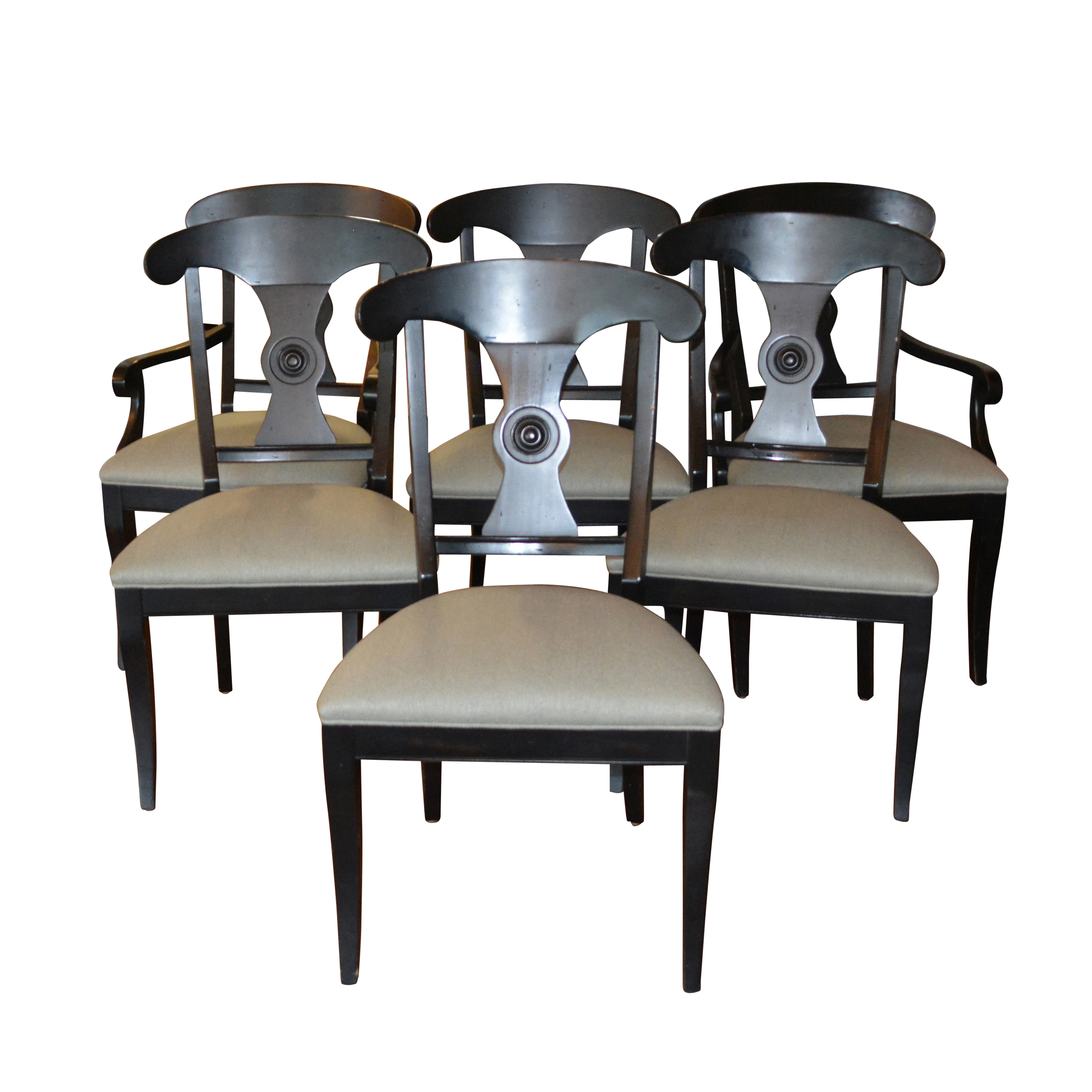 Set of Empire Style Dining Chairs by Ethan Allen