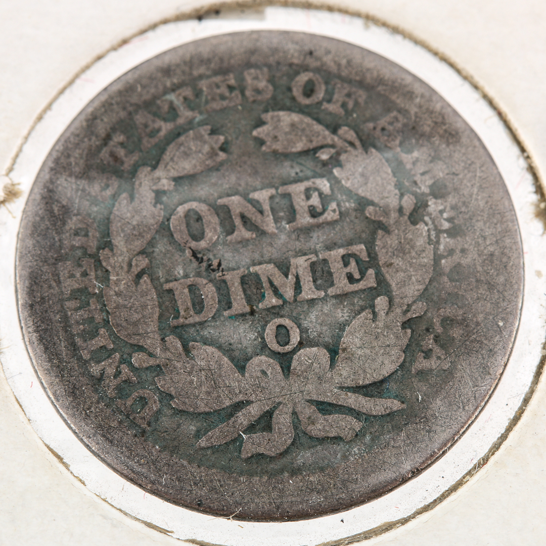 1853-O Liberty Seated Silver Dime